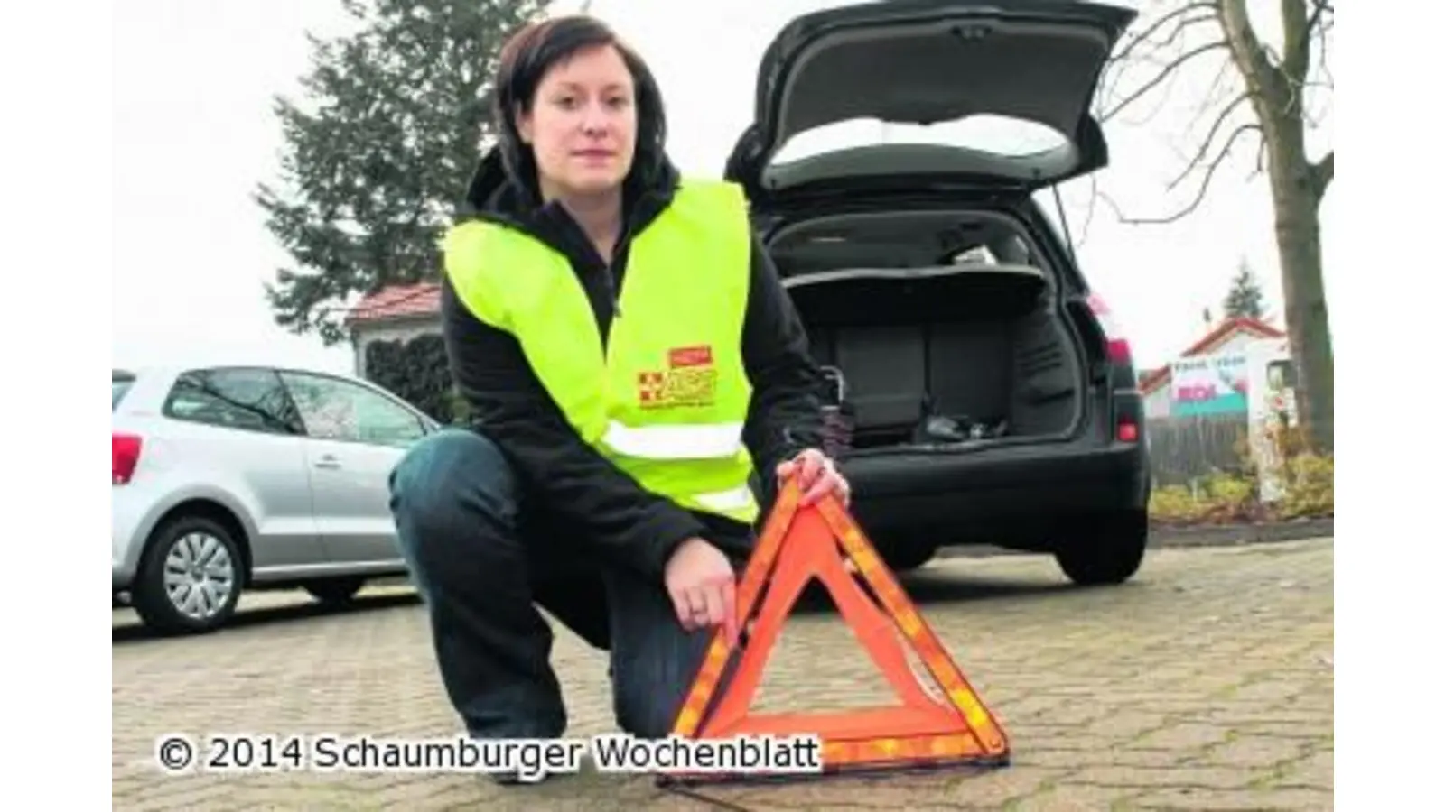 Gelbe ASB-Warnwesten sorgen für eigene Sicherheit (Foto: red)