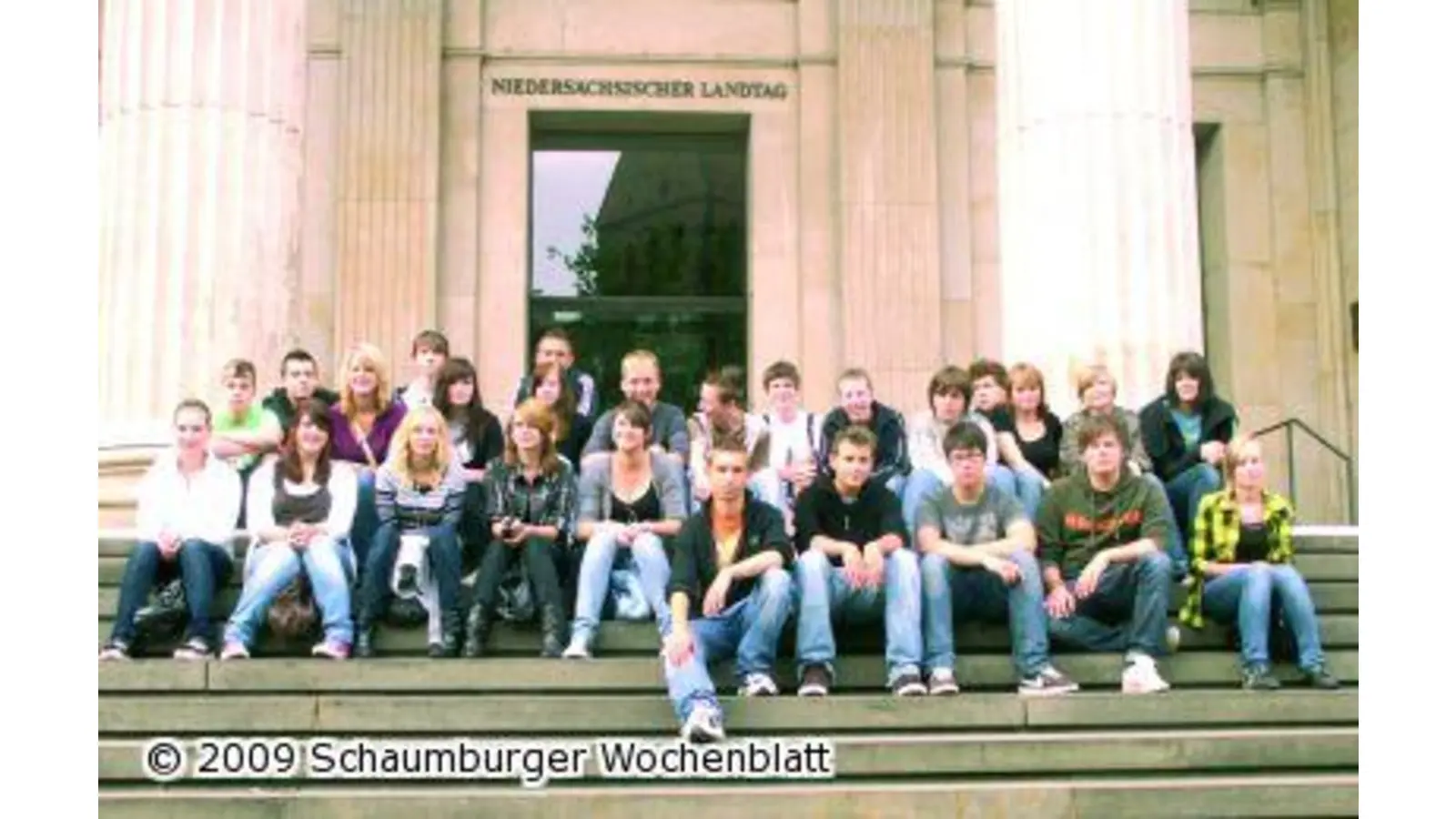 Schüler lernen Politik im Leineschloss (Foto: ih)