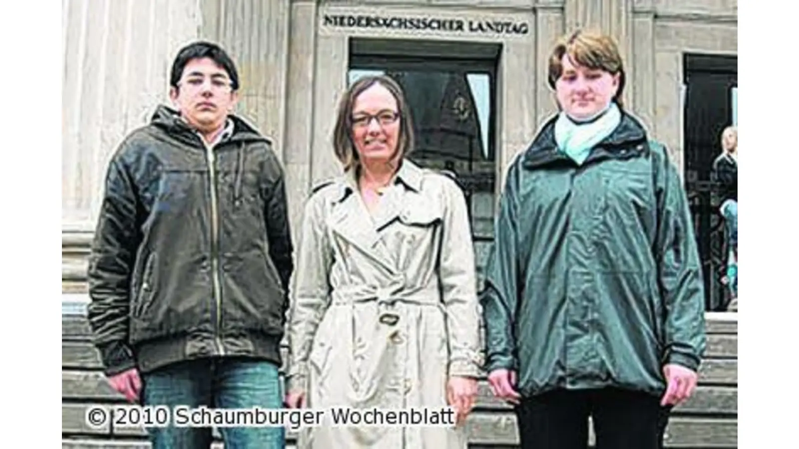 Grüne Landtagsabgeordnete wird auf Schritt und Tritt begleitet (Foto: km)