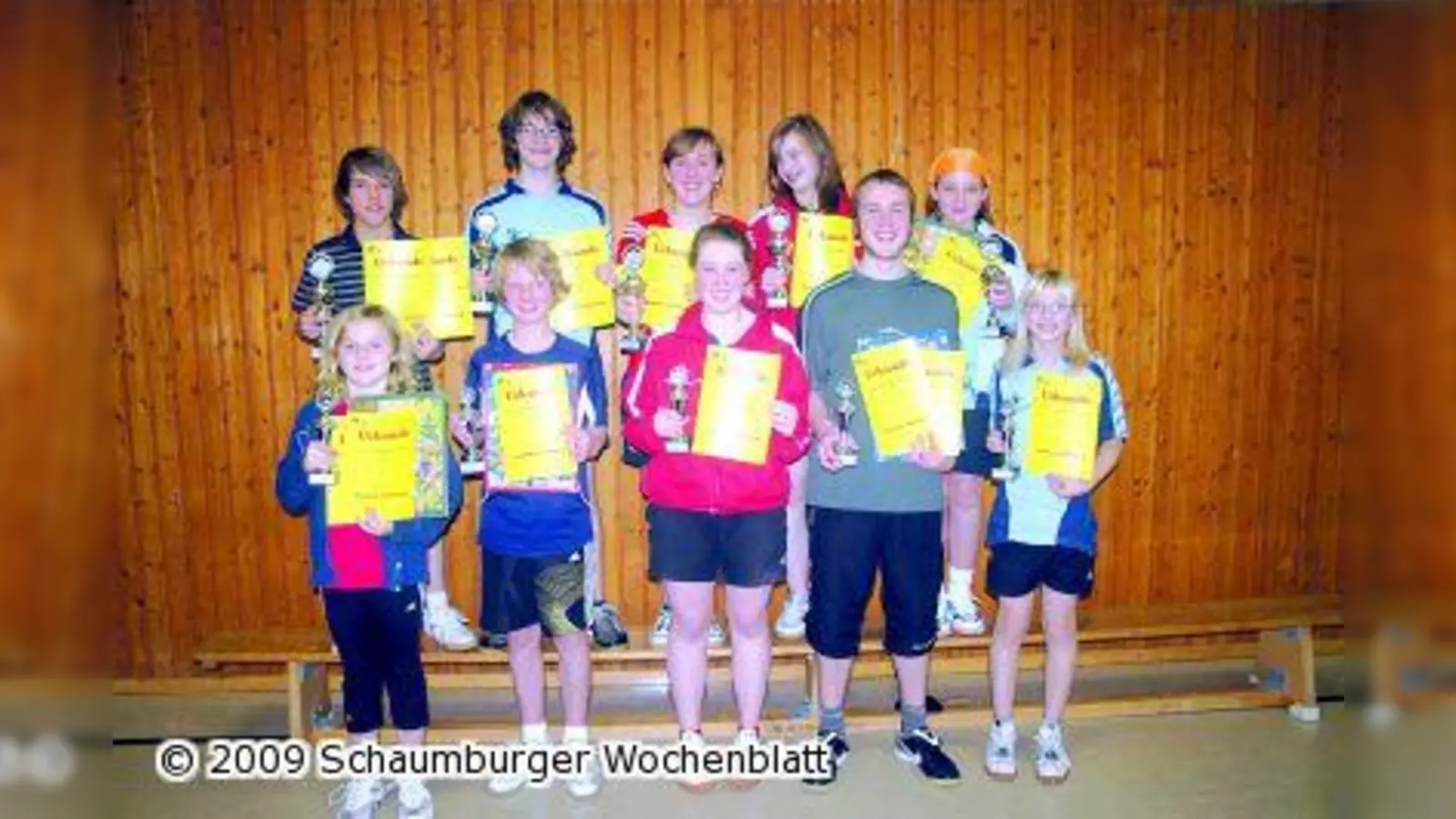 Lena Bredemeier und David Kuhr sind Titelträger des SC (Foto: red)
