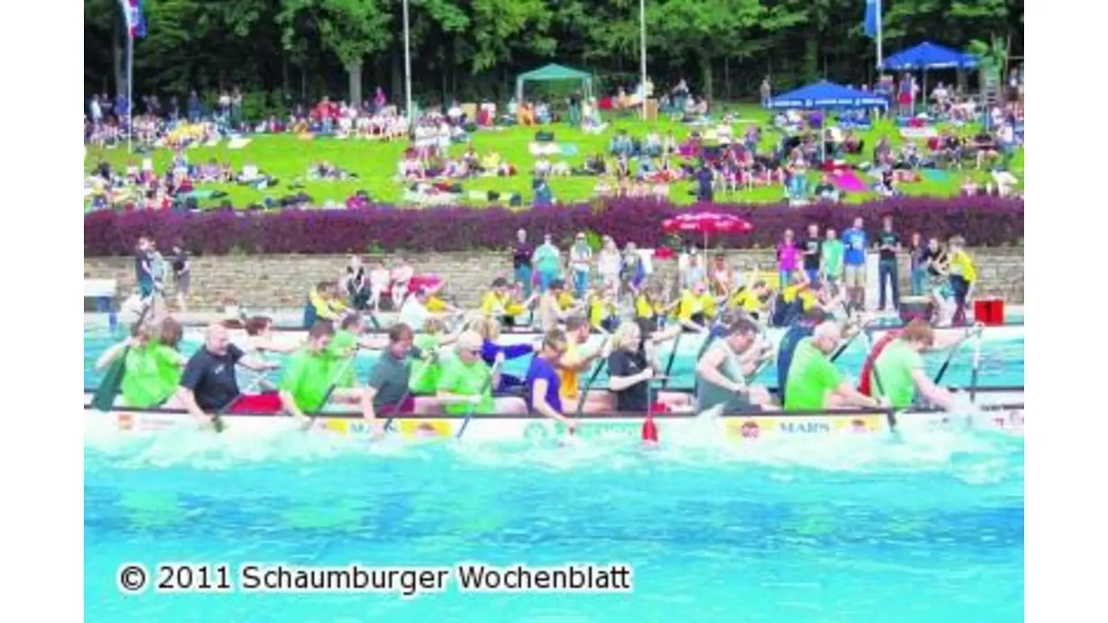 16 Drachenboot-Teams kämpfen um den Titel (Foto: red)