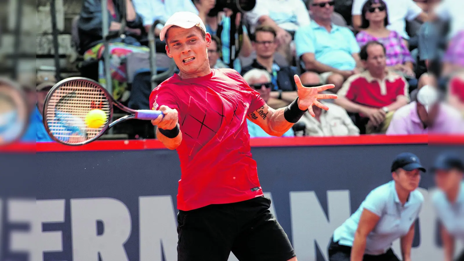 Daniel Masur gewinnt erstes ATP-Match (Foto: jh)