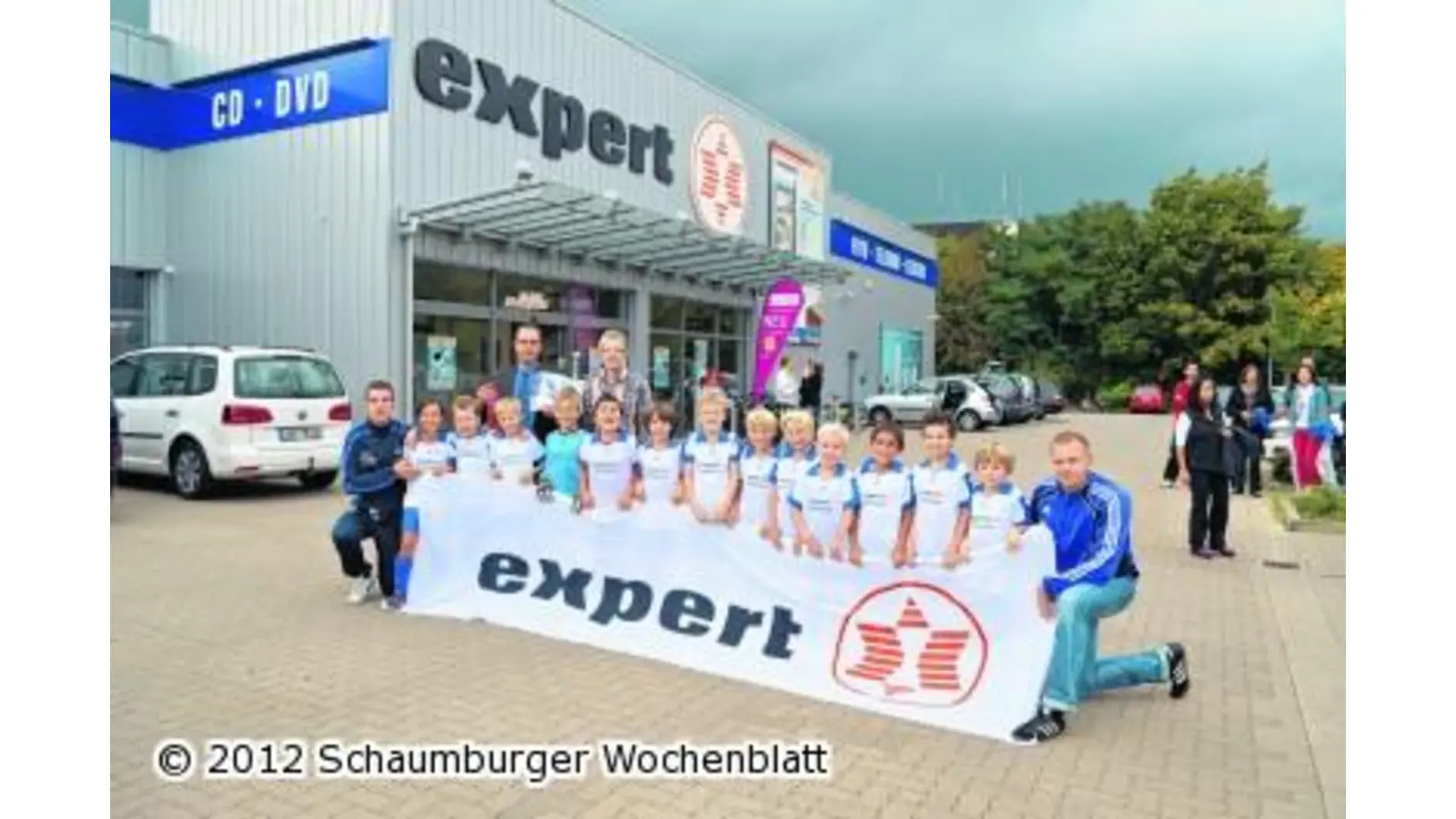 E-Jugend ist der Gewinner beim expert-Trikotsponsoring (Foto: em)