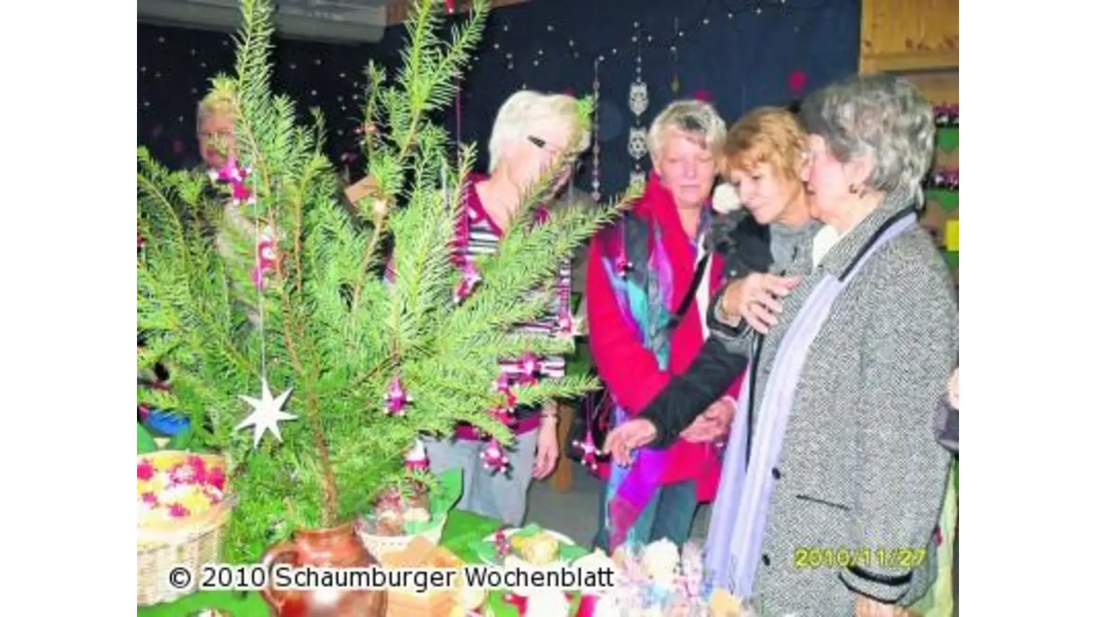 Gemütlichkeit ist beim Basar Trumpf (Foto: red)