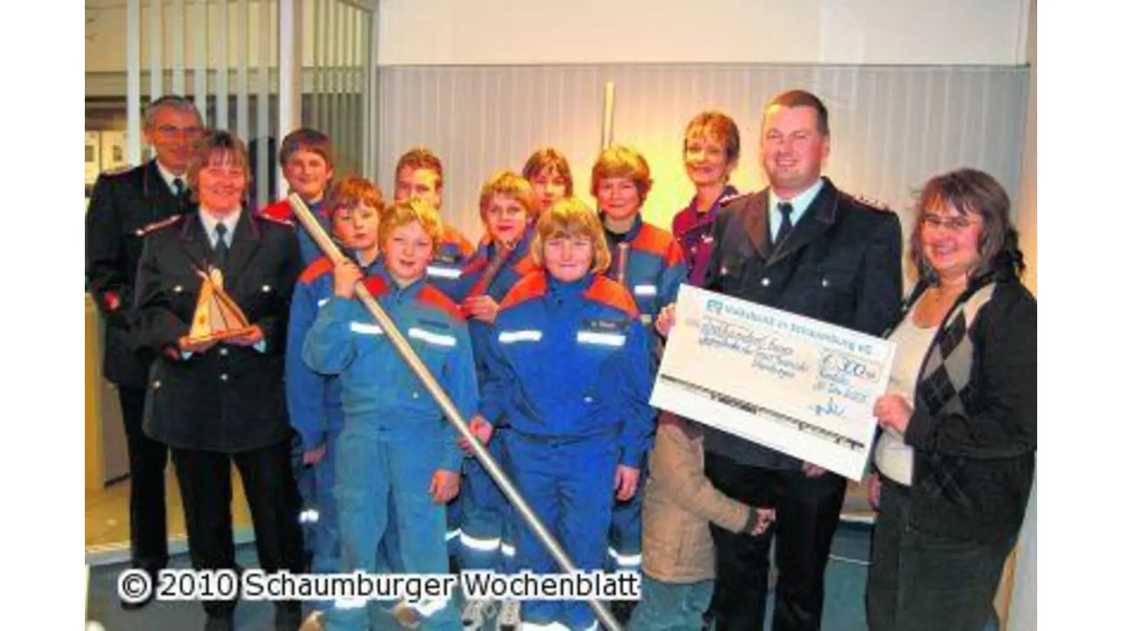 Jugendwehr erhält große Unterstützung für neues Zelt (Foto: ste)