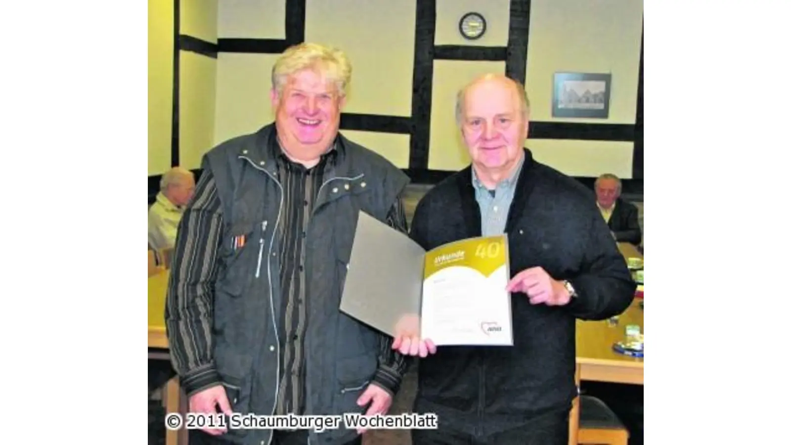 Goldene AWO-Ehrennadel für Willi Meier (Foto: em)