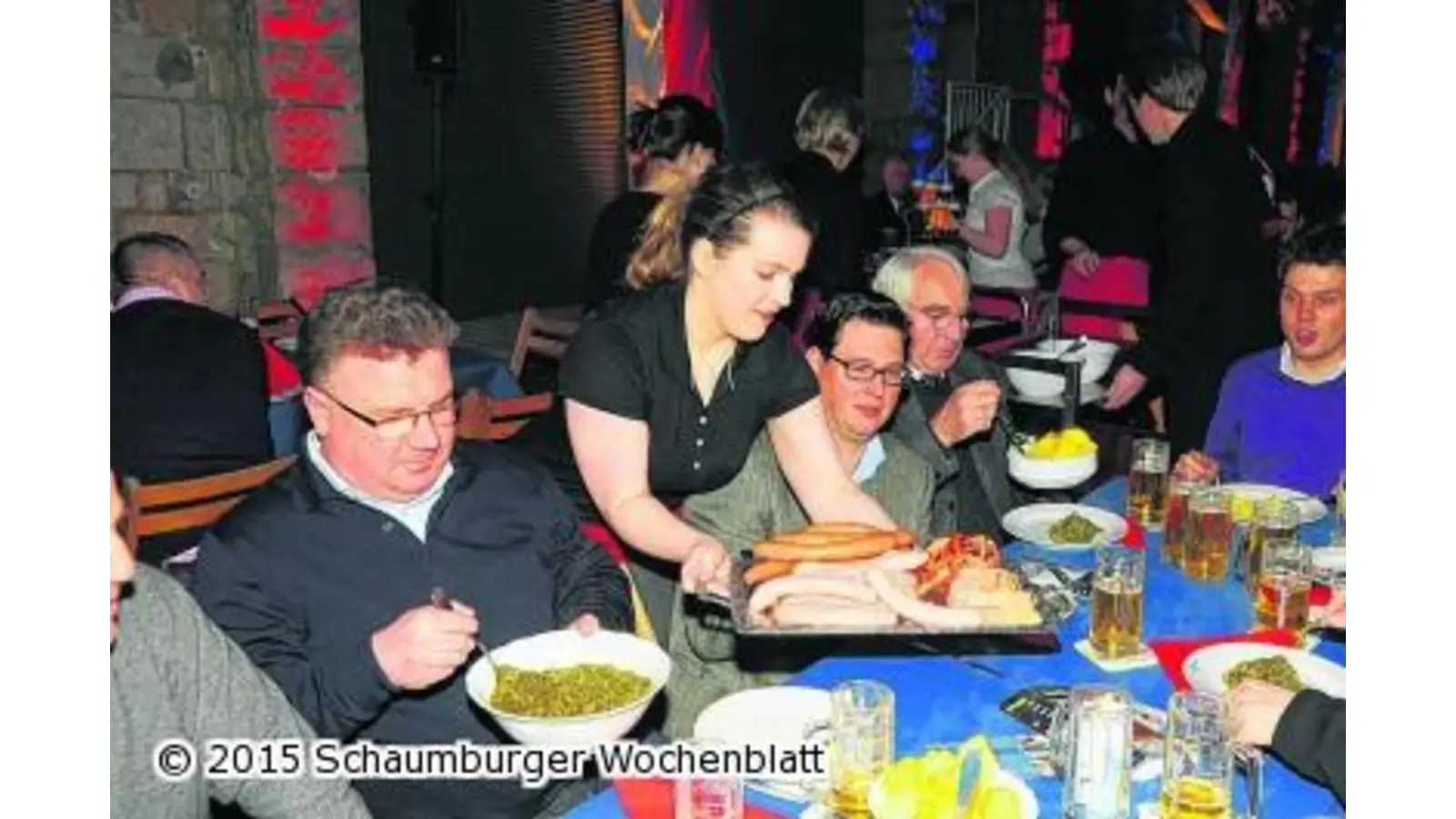 Grünkohlessen mit Bürgerbataillon (Foto: wa)