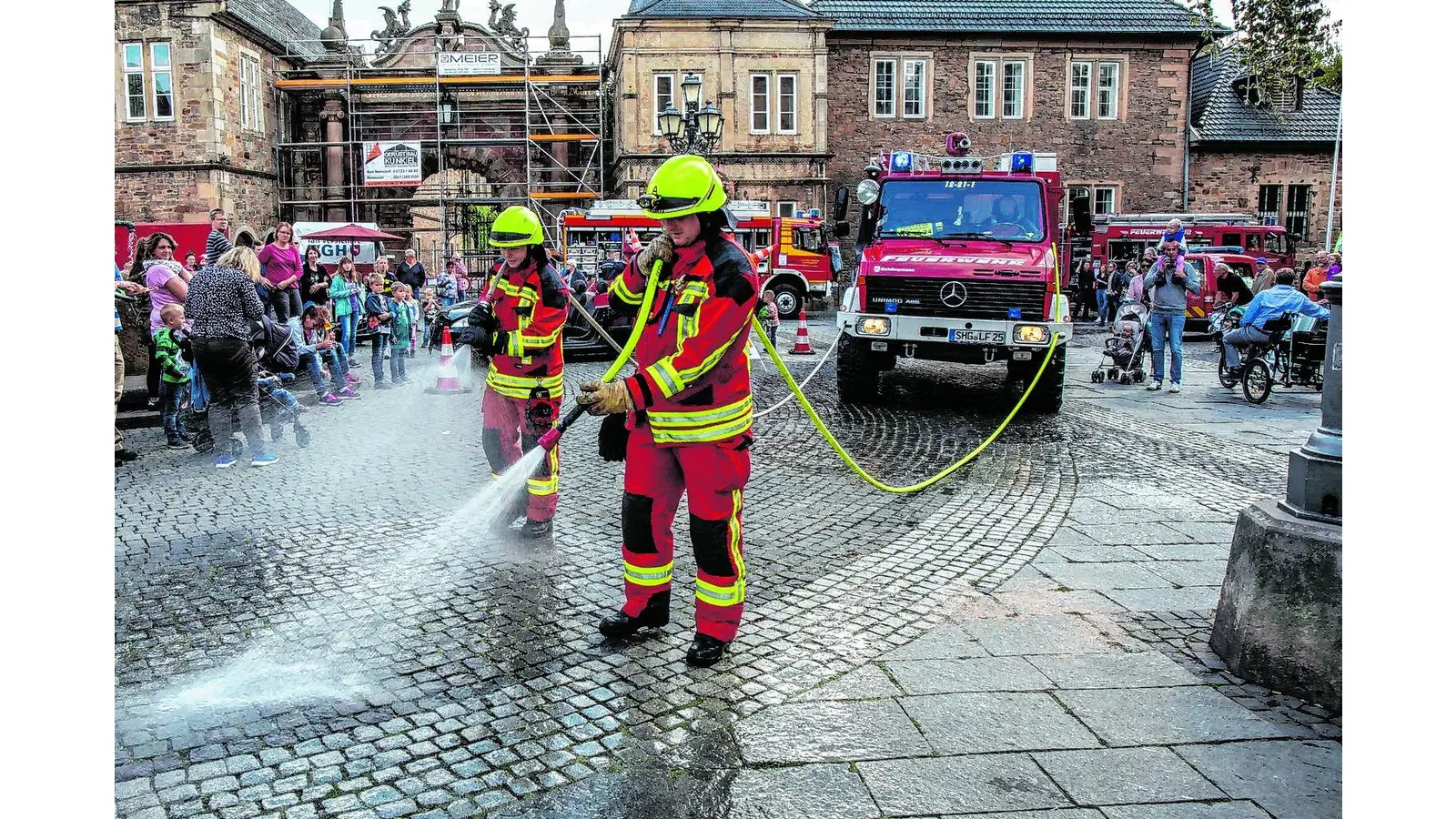 Ein Aktionstag in der Bückeburger Innenstadt (Foto: red)