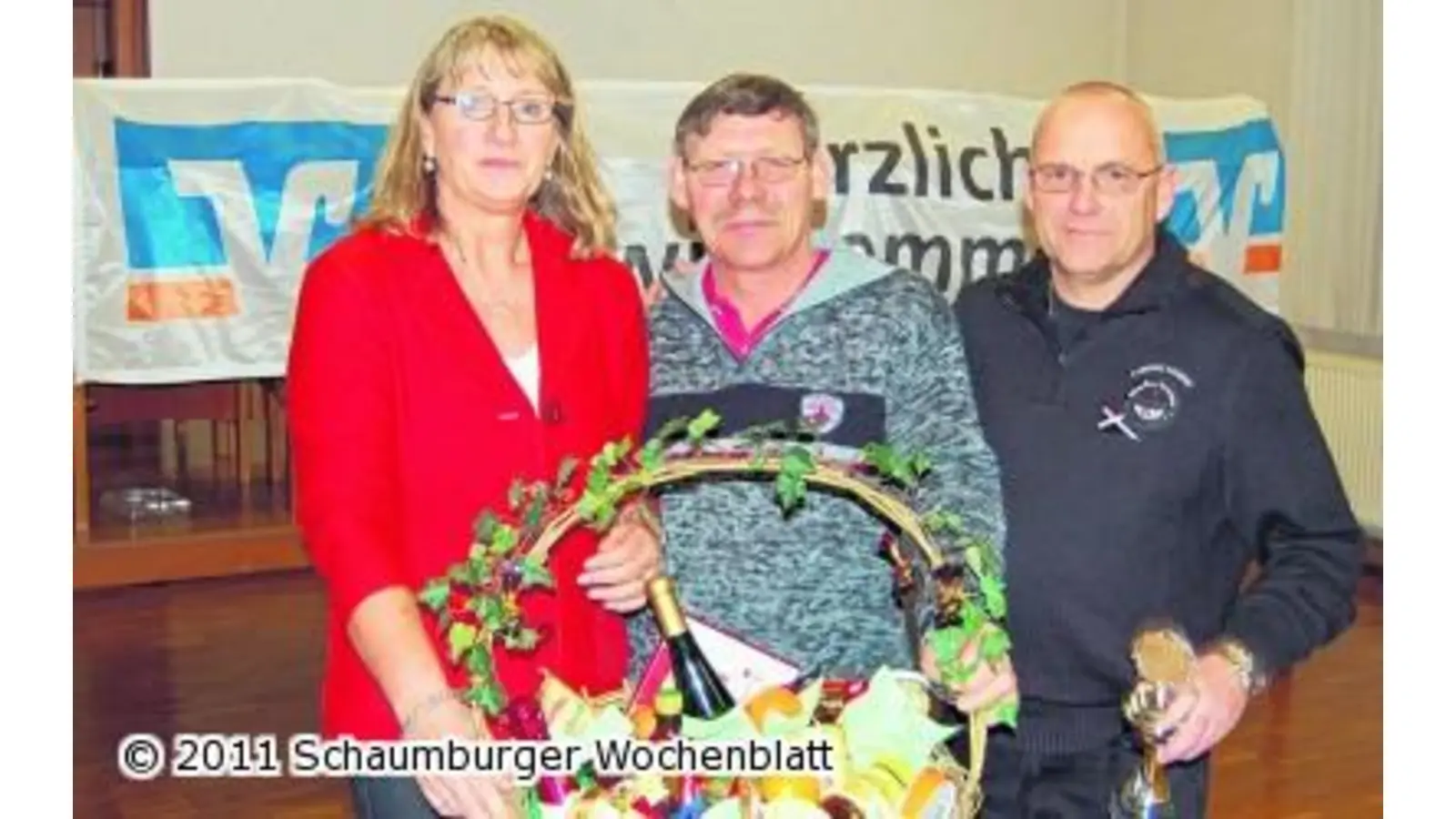 Präsentkorb für Siegfried Ahrens (Foto: red)