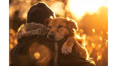 Tiere erwidern die Zuneigung zu ihrer Bezugsperson ohne Einschränkungen. (Foto: BKK24)