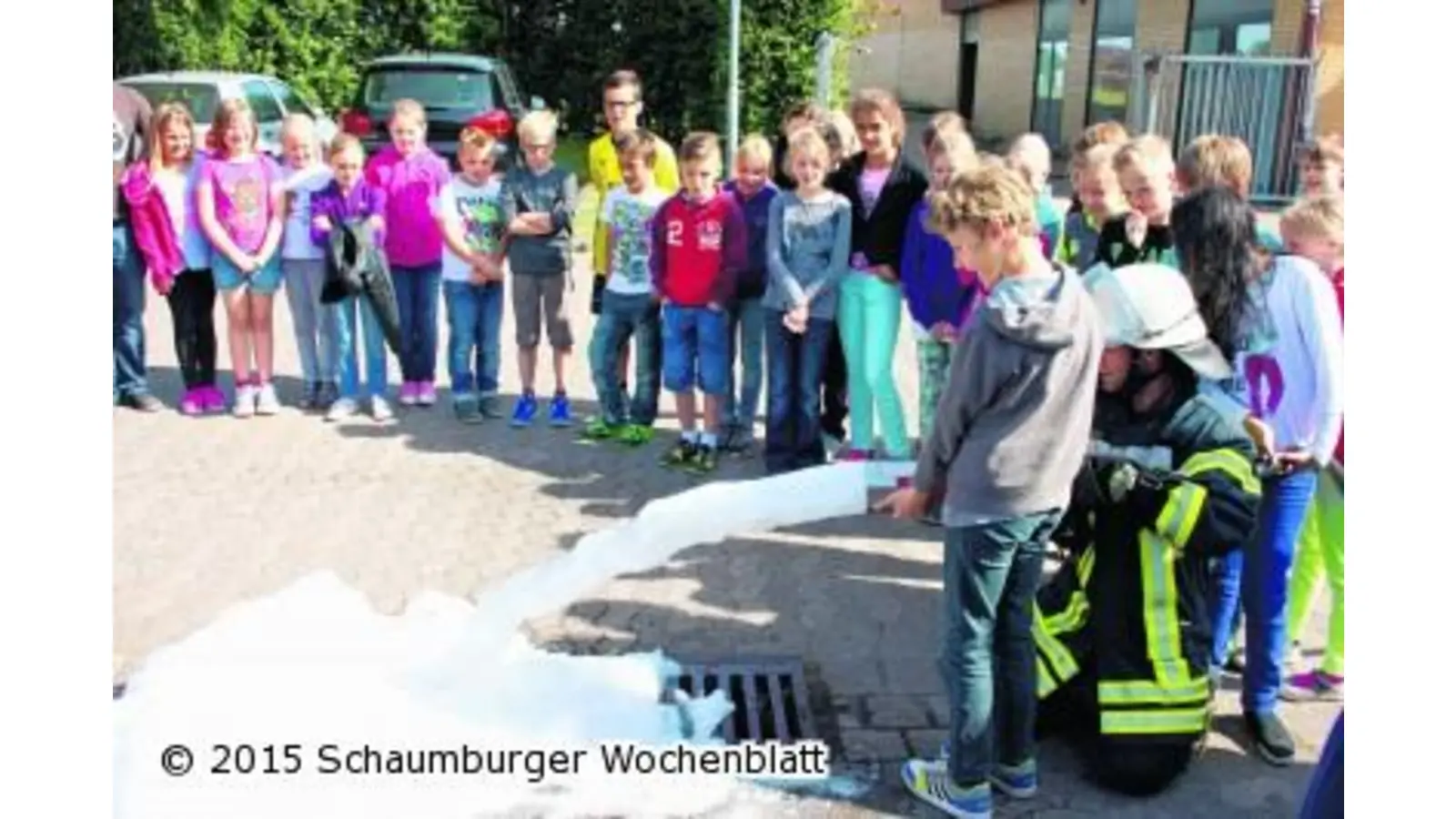 Feuerwehrprojekt begeistert Grundschüler (Foto: red)