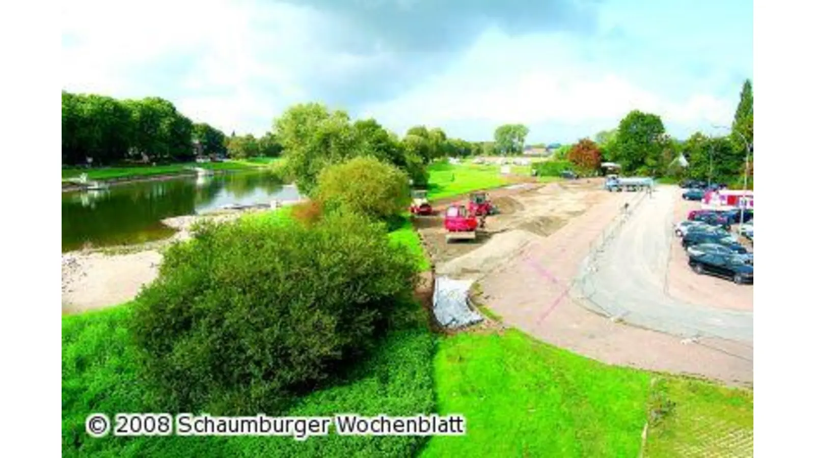 Baumaßnahmen gestartet (Foto: ste)