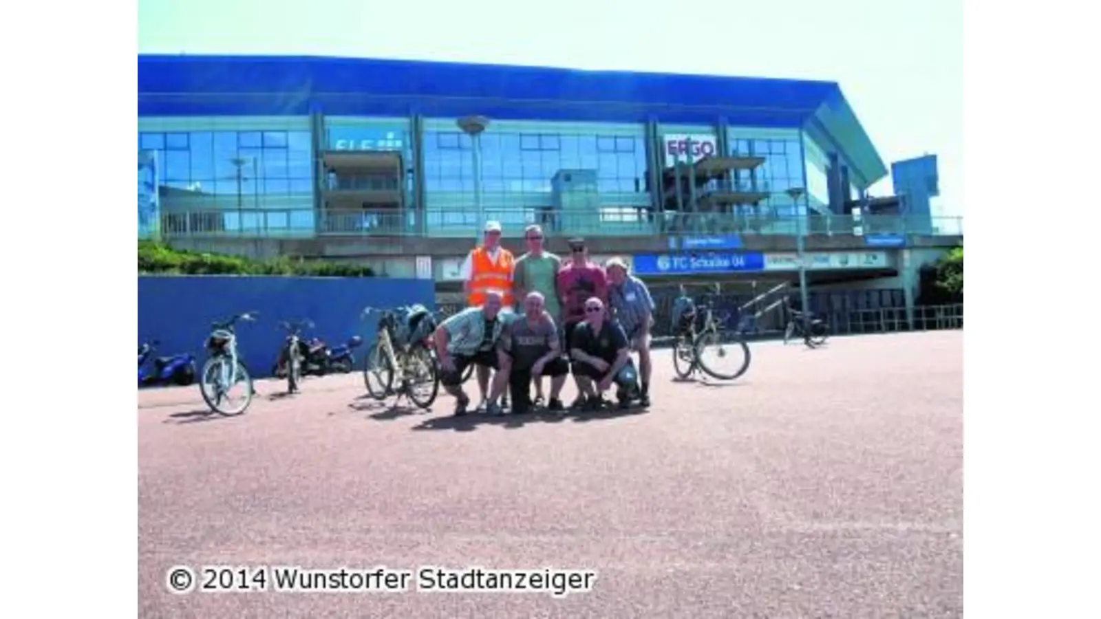 Auf den Spuren von Fan und Fußballer (Foto: mk)