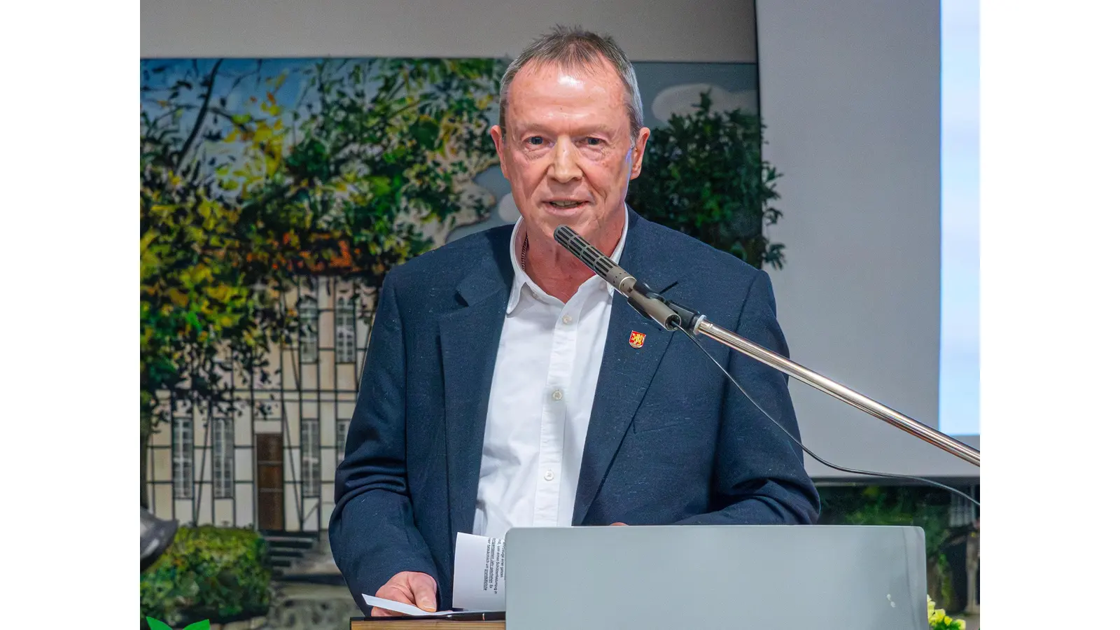 Bürgermeister Wilfrieed Mundt mit deutlicher Kritik. (Foto: wk)