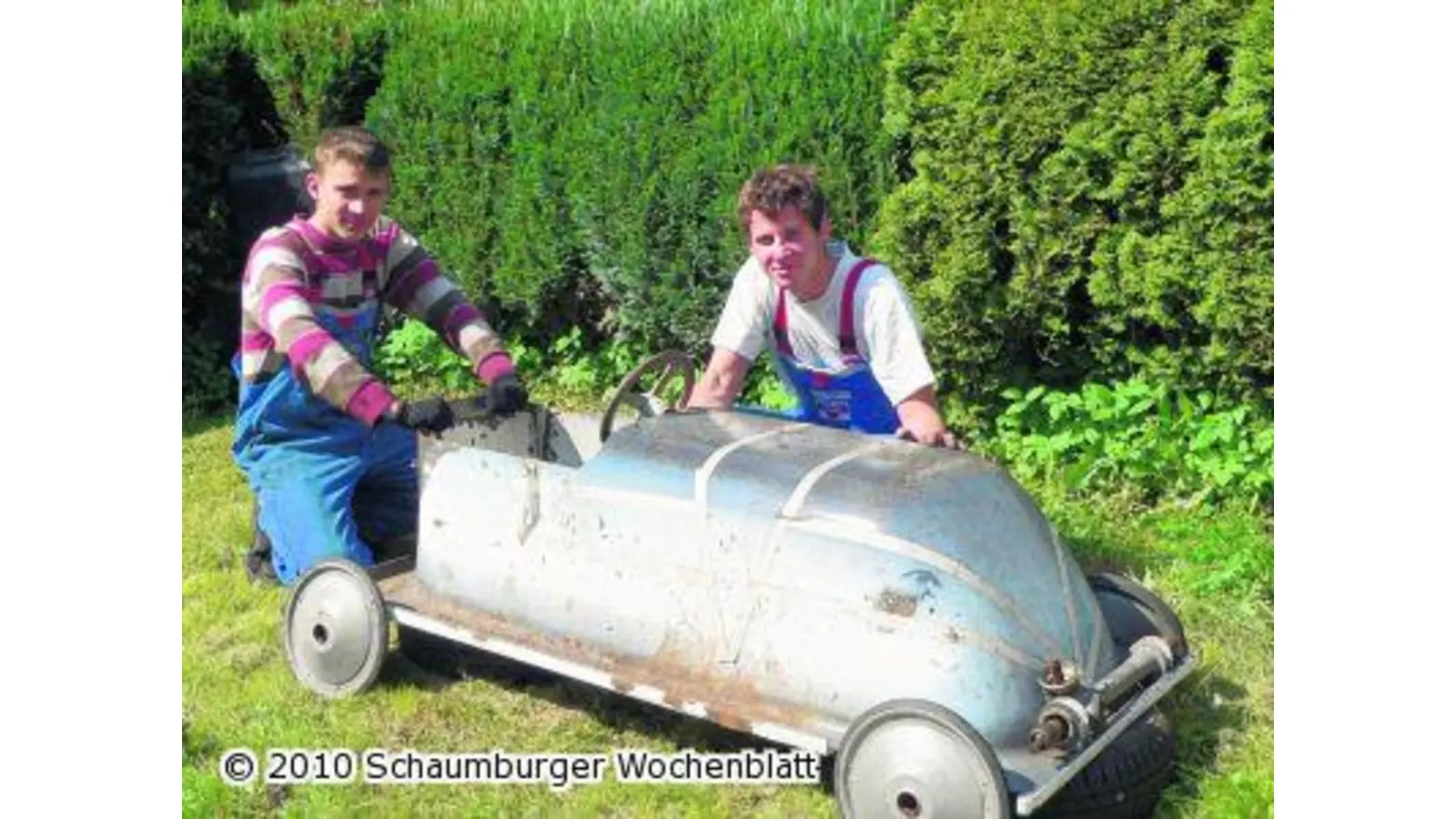 Auch Eigenbauten rollen auf der Strecke (Foto: al)