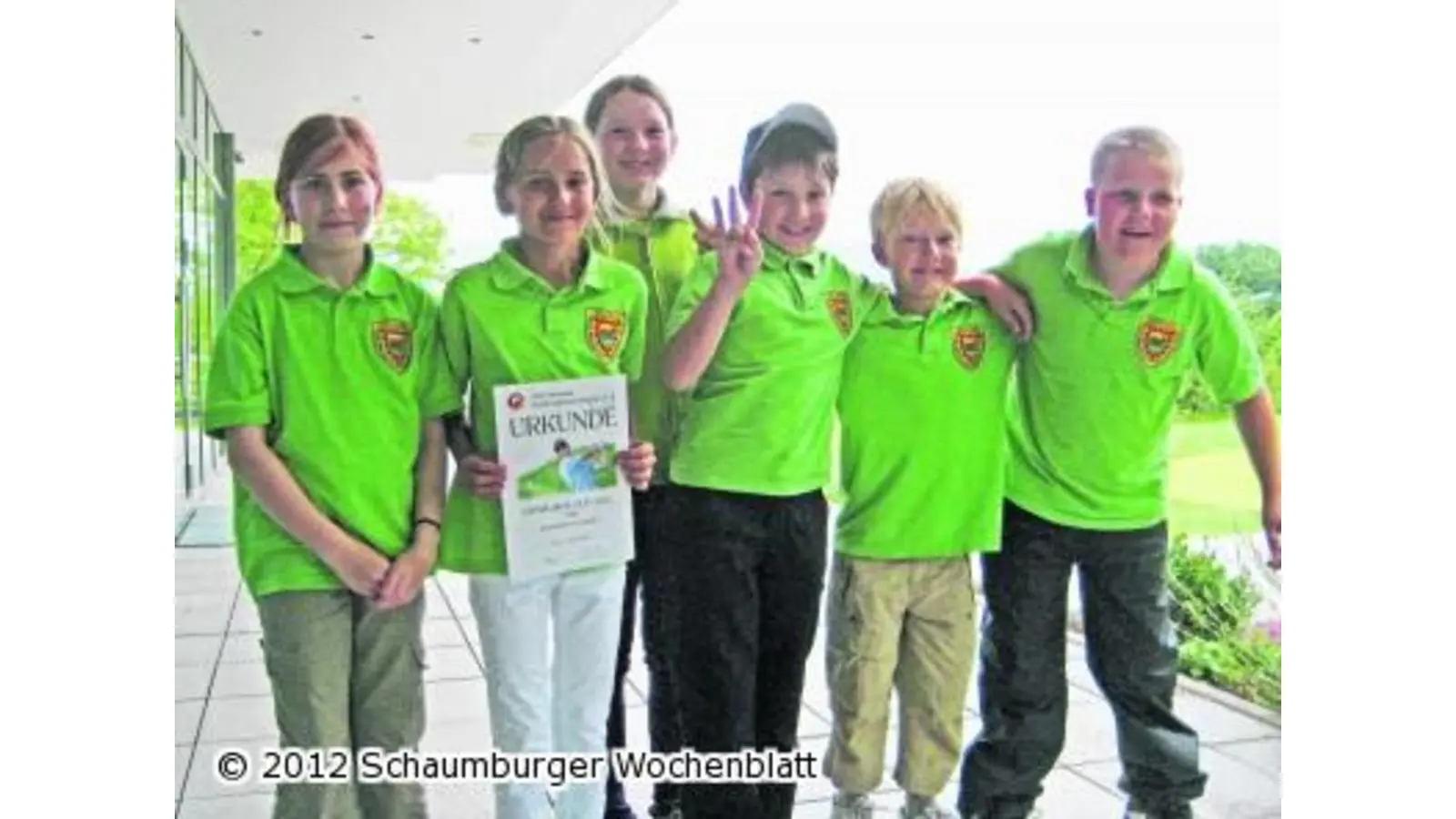Golf-Jugend bringt schönen Erfolg von der Mini-Cup-Serie mit (Foto: red)