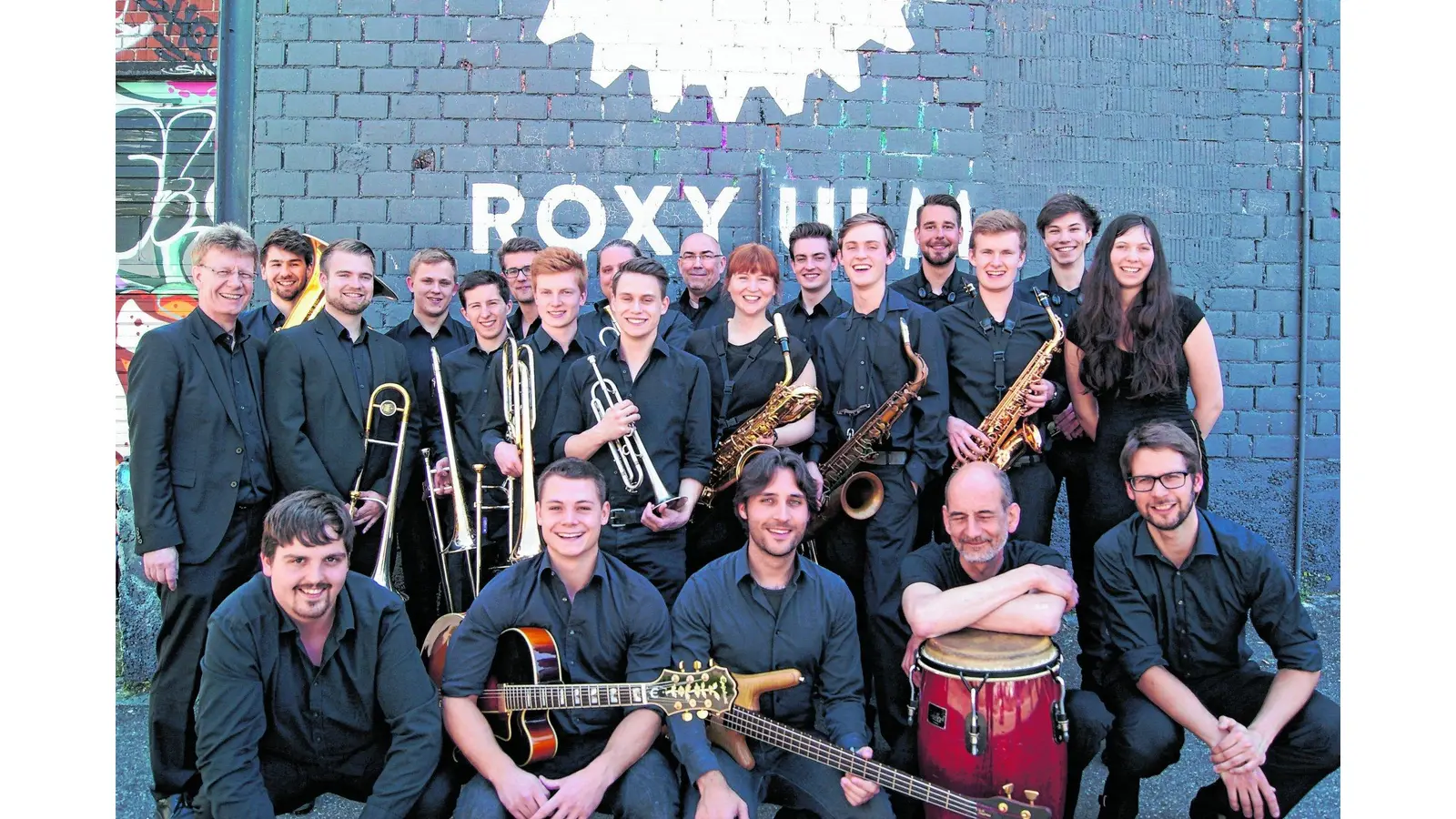 Beim großen Jubiläumskonzert erklingt satter Big-Band-Sound im Gymnasium (Foto: bb)
