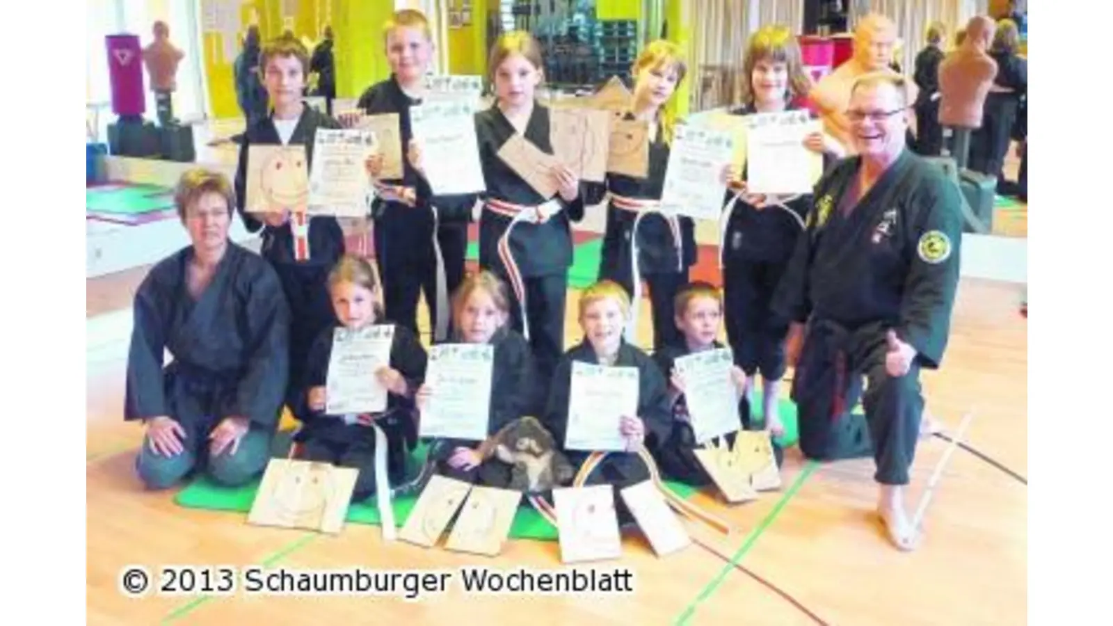 Stark und sicher nach bestandener Level-Prüfung (Foto: red)