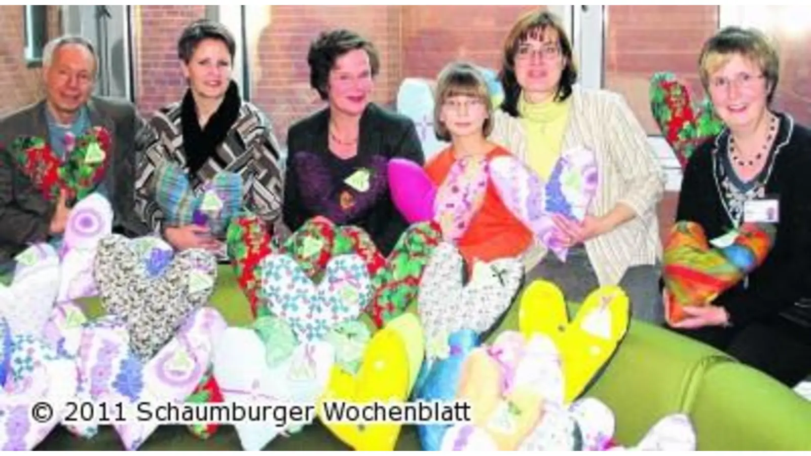 Ein Kissen mit viel Herz (Foto: ak)