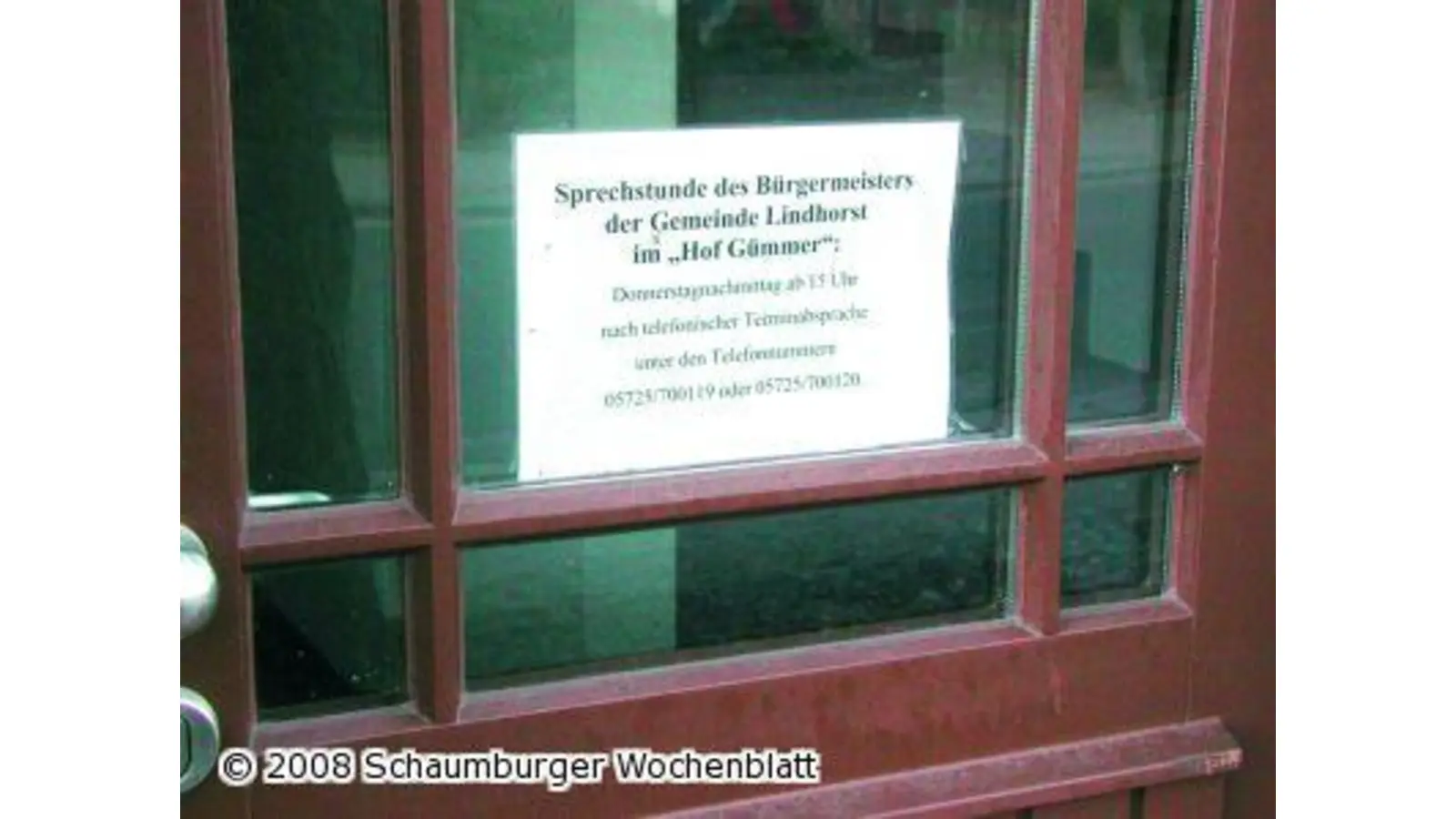 Gemeinde Lindhorst und Samtgemeinde verhandeln (Foto: red)