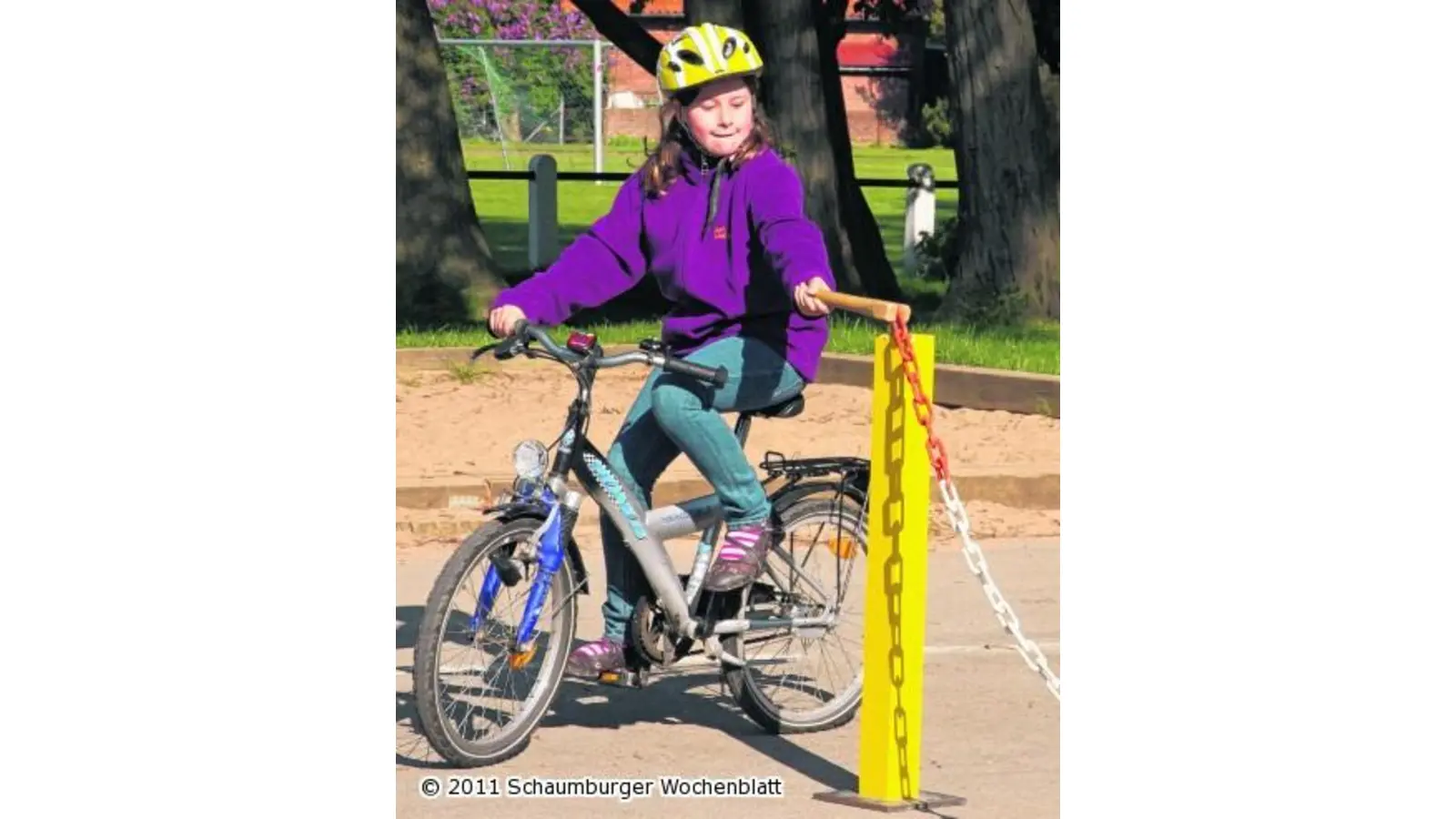 Fahrradturnier trotz Regenwetter (Foto: wtz)