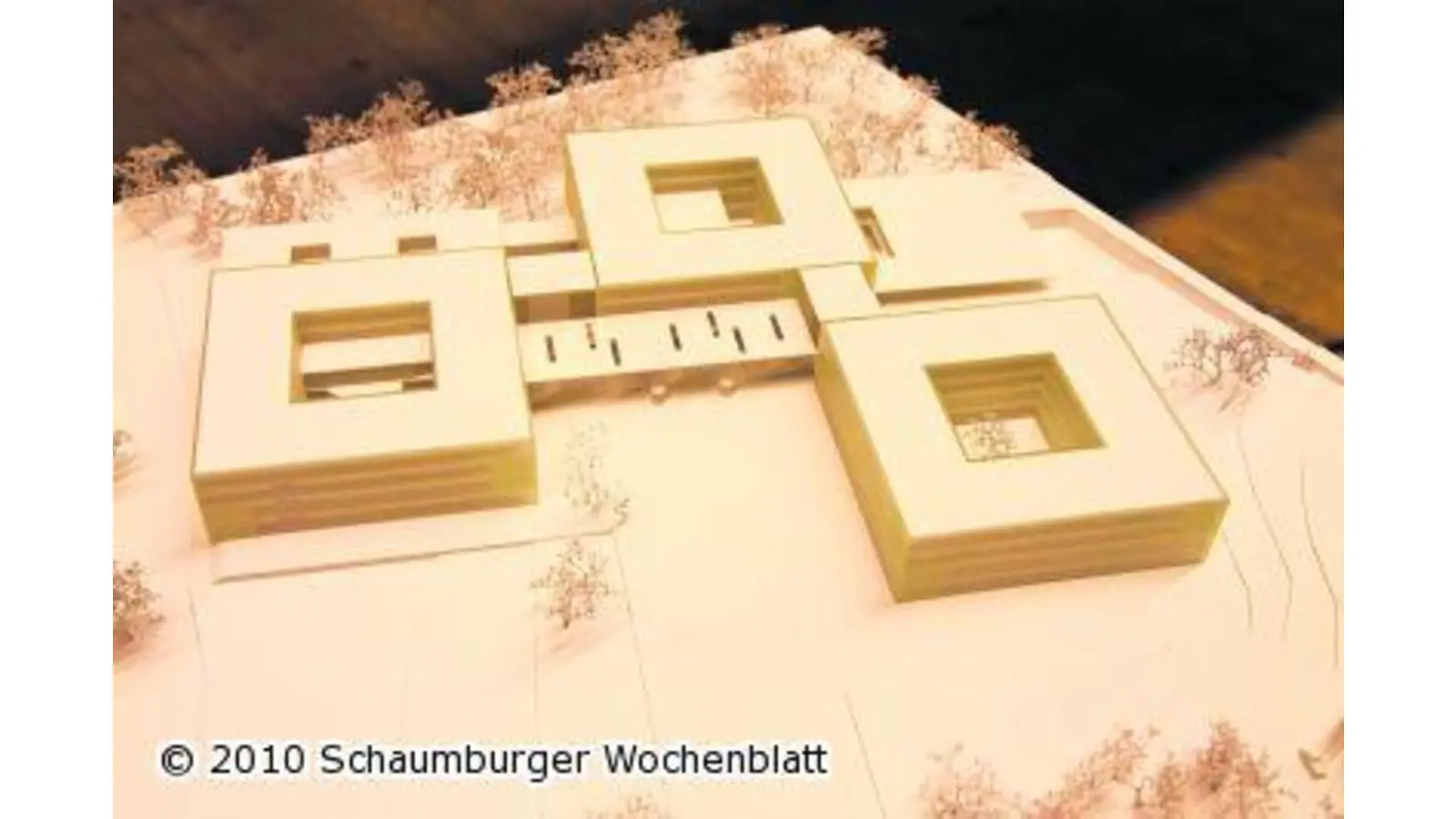 Das Klinikum Schaumburg gewinnt jetzt an Konturen (Foto: bb)