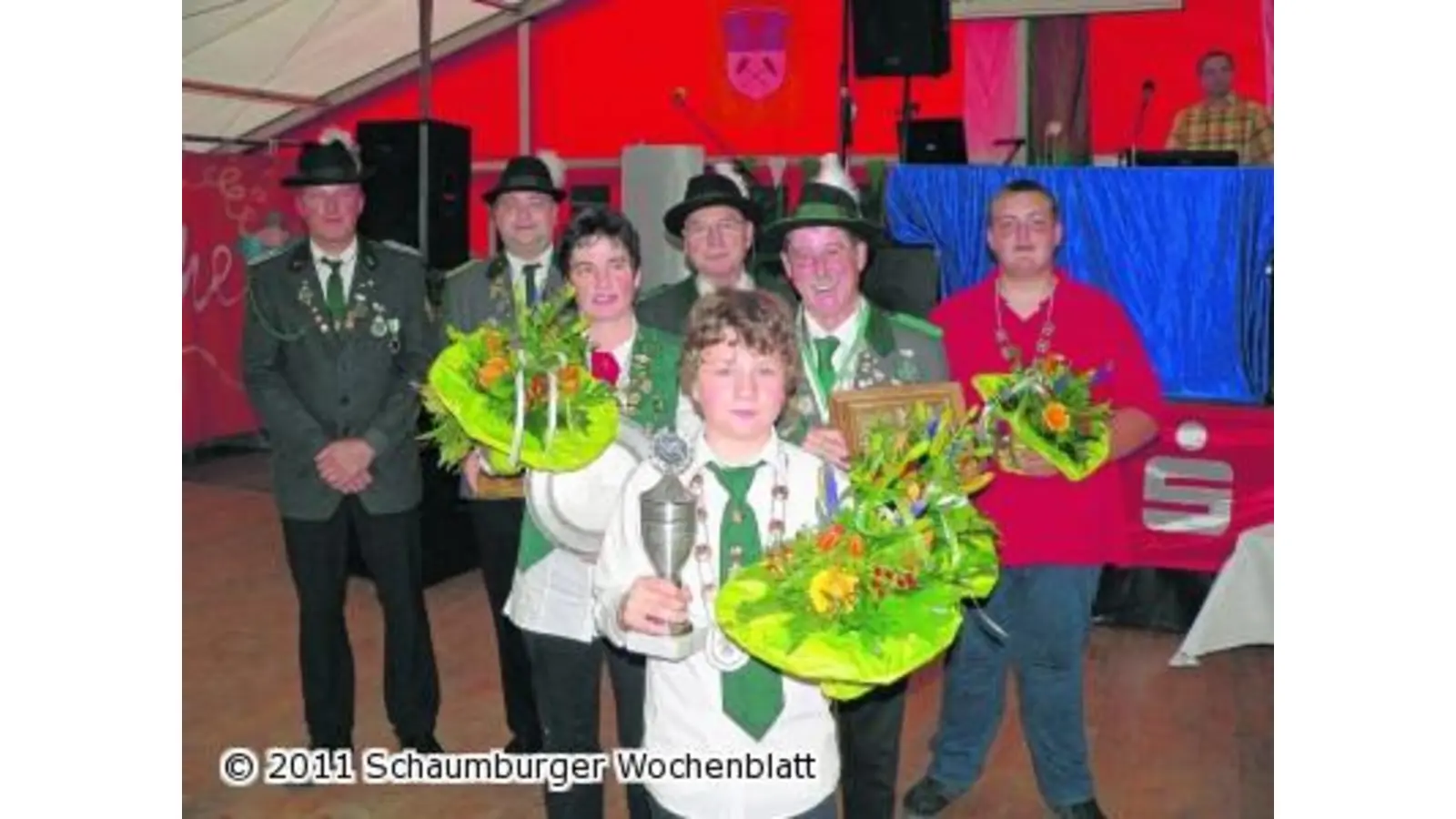 Am Schützenhaus zeigt sich der Erfolg (Foto: red)