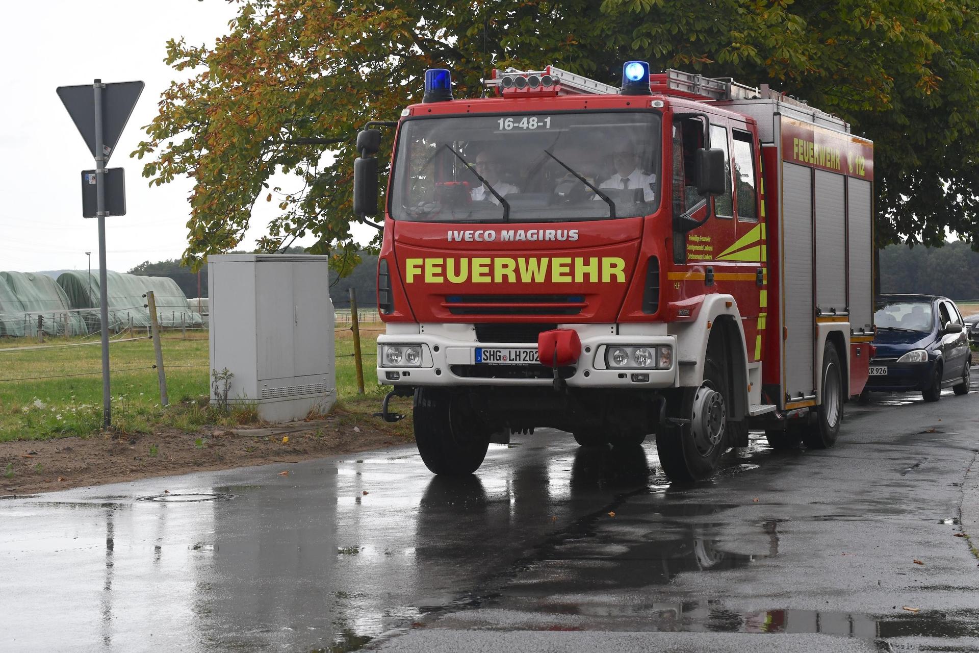 100 Jahre Feuerwehr Lindhorst. (Foto: NADINE DRESSLER)