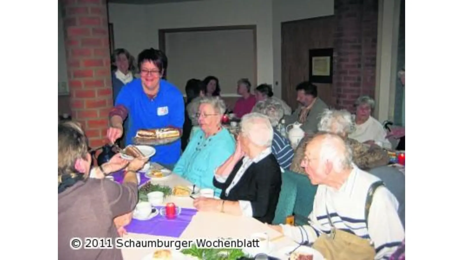 Feier bei der Diakonie (Foto: gi)