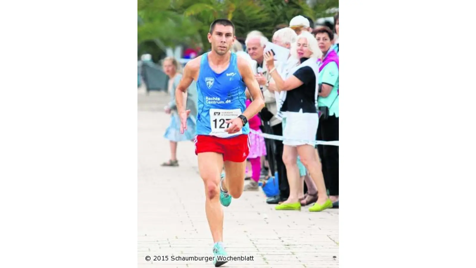 Emanuel Schoppe eilt allen davon (Foto: bb)