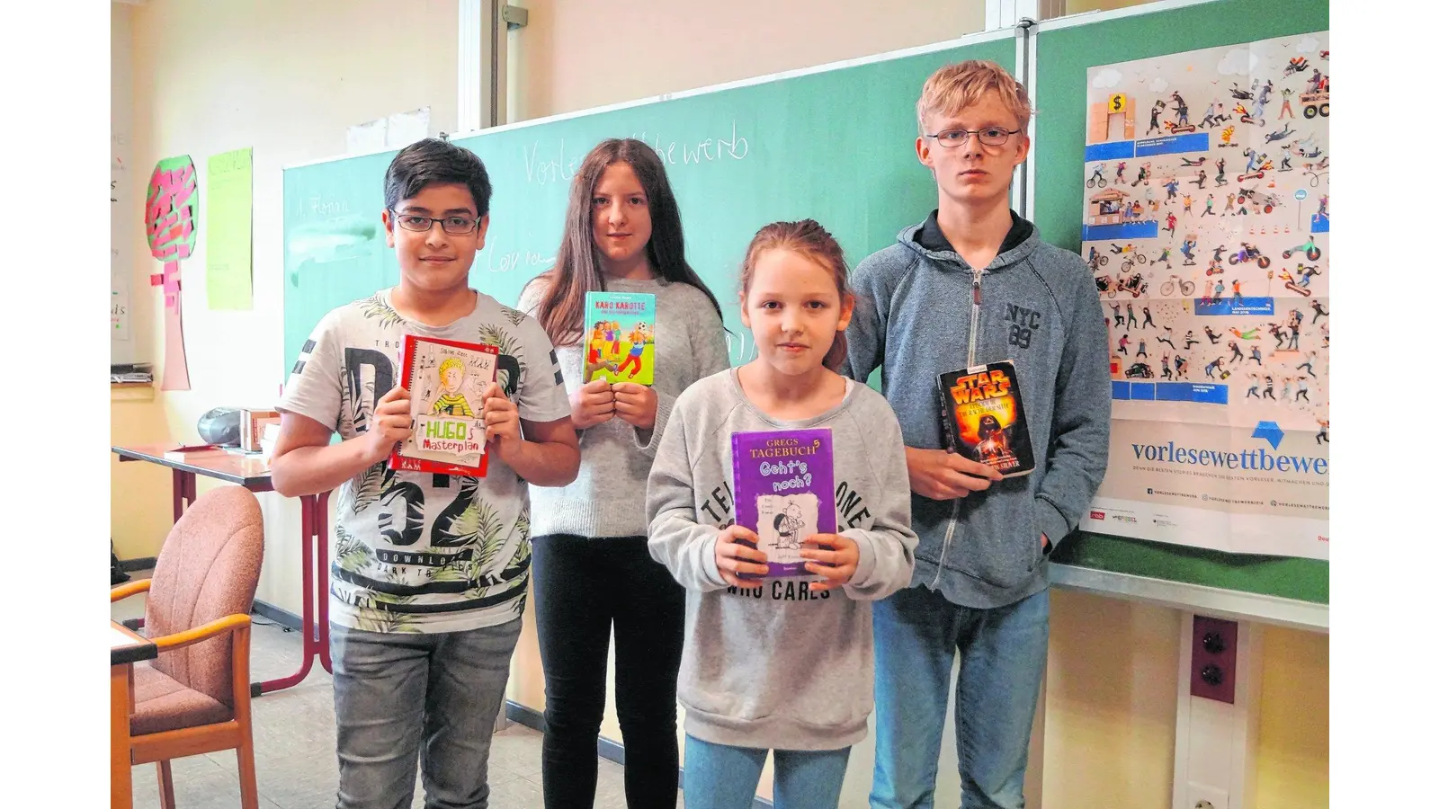 Schulsieger im Vorlesen ermittelt (Foto: di)