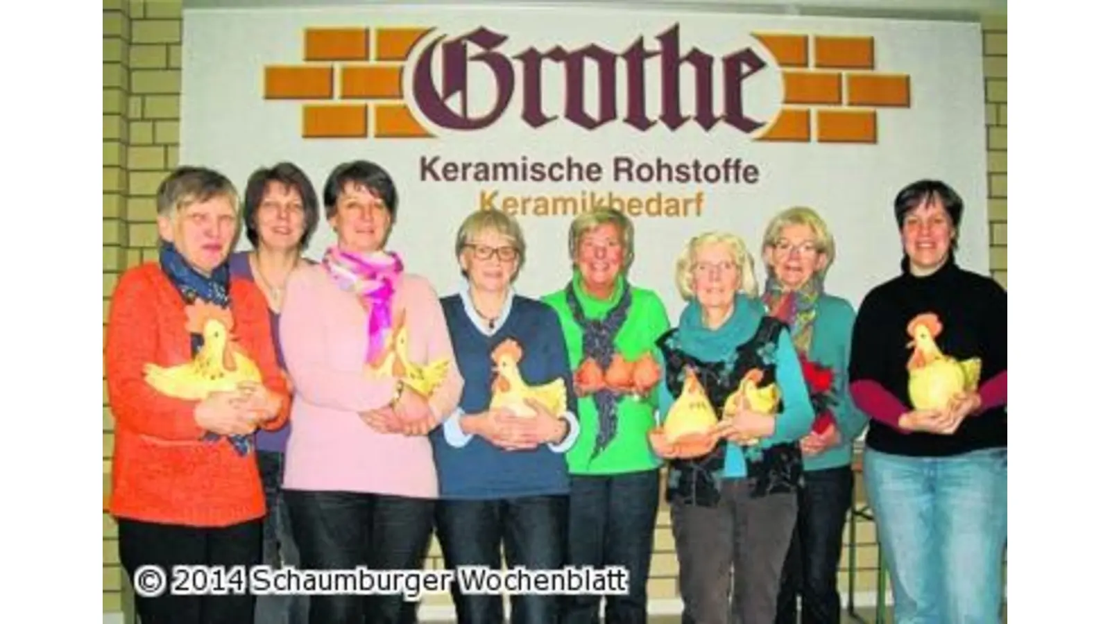 Dekoratives aus einem Klumpen Ton (Foto: hb)