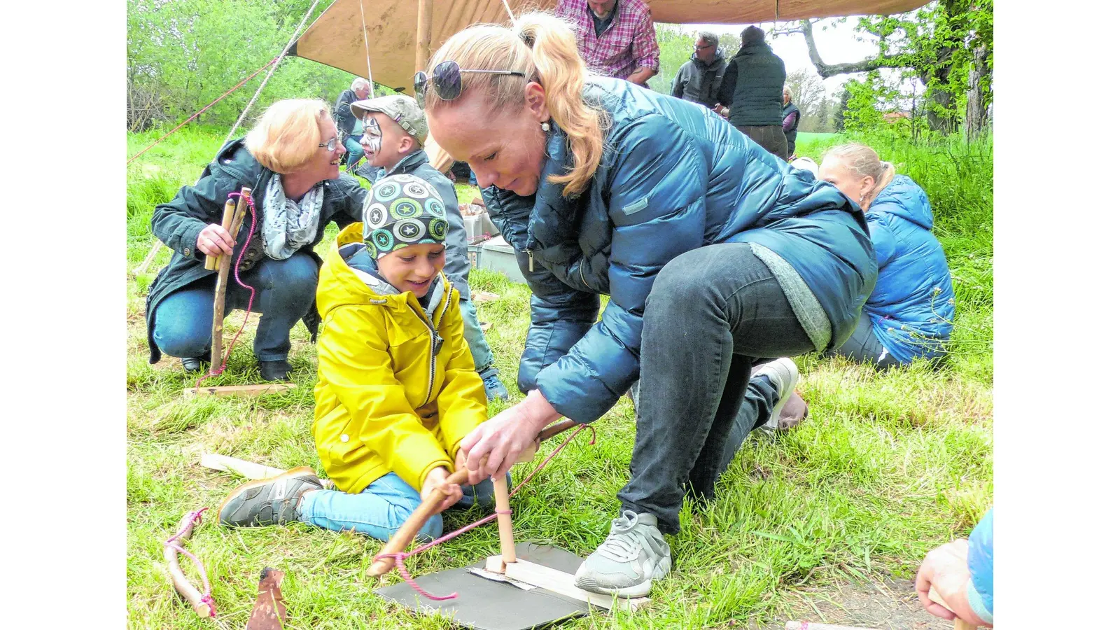 Wie ein Feuer auch ohne Feuerzeug entsteht (Foto: al)