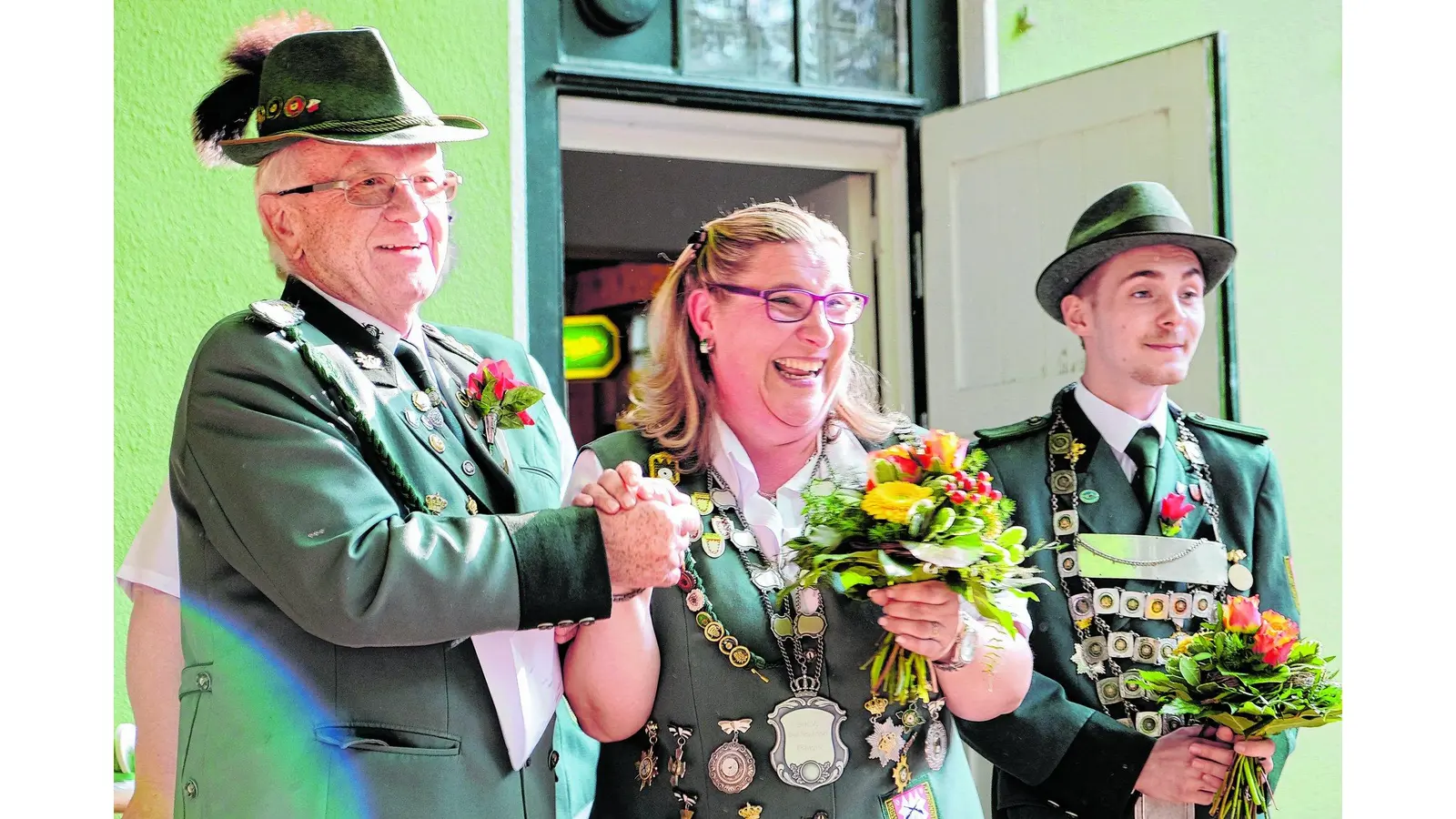 Freudentränen bei der neuen Schützenkönigin (Foto: jl)