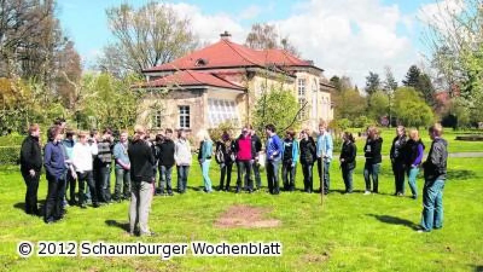 Im Orangerie-Park zeigt eine Blumenuhr bald die Uhrzeit an (Foto: red)