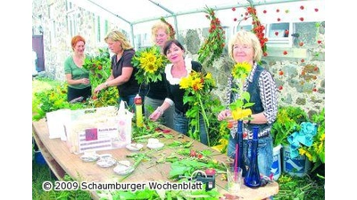 „Ritter und Edelleute” beim Sonnenblumenfest im Kloster (Foto: km)