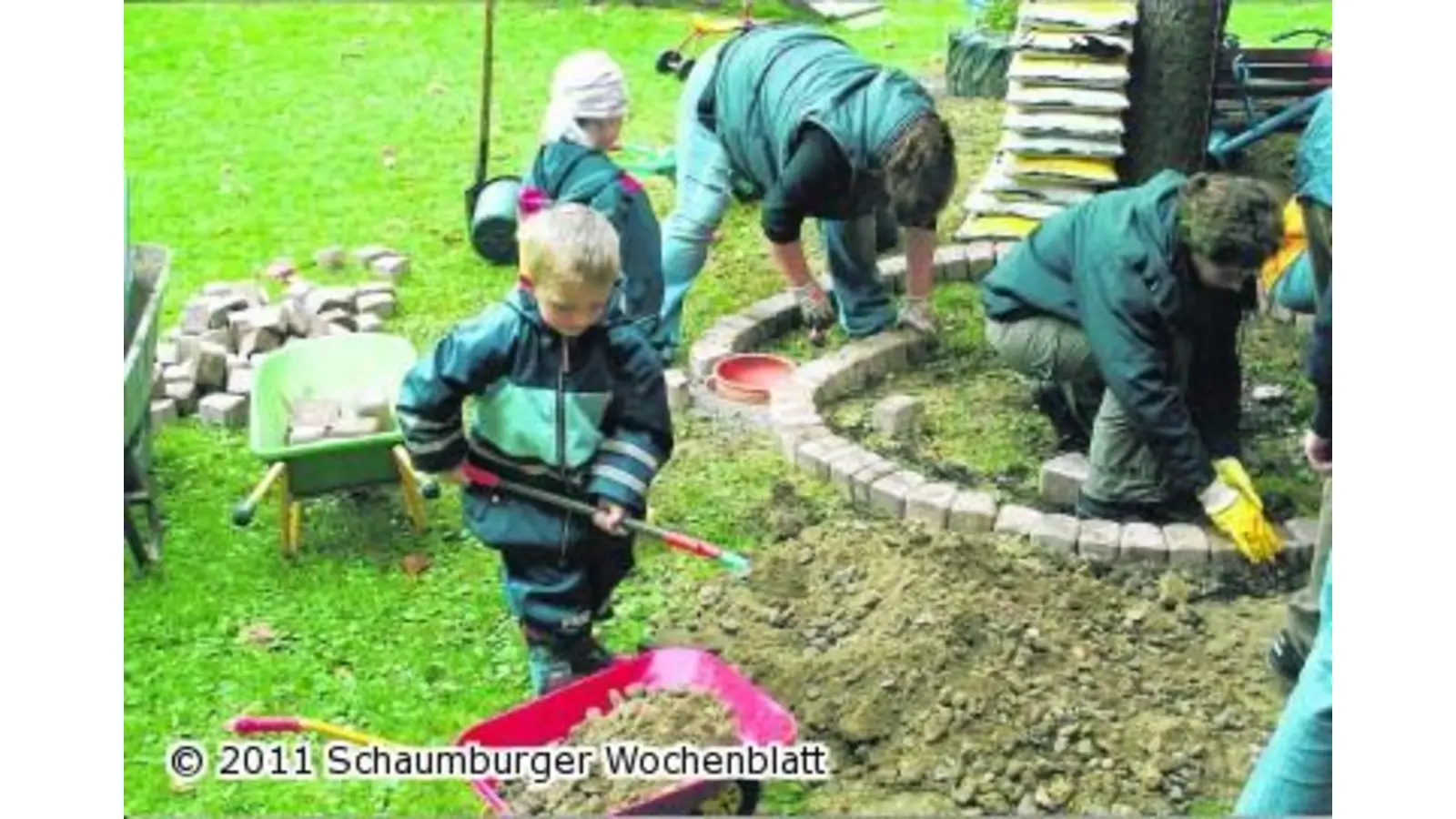 Auf dem Spielplatz geht es um die Natur (Foto: pd)