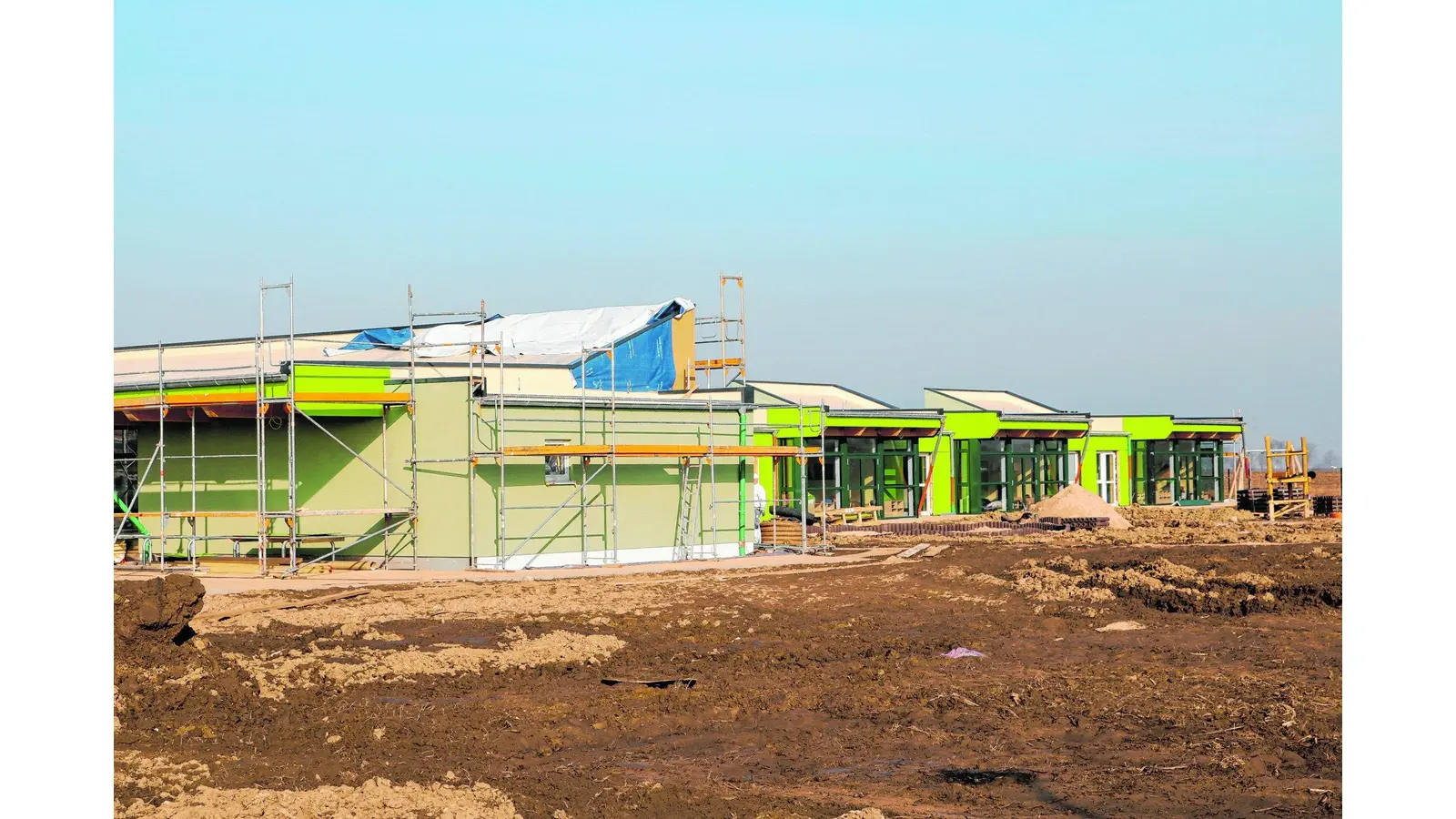 Schon Leben in der neuen Krippe (Foto: jb)