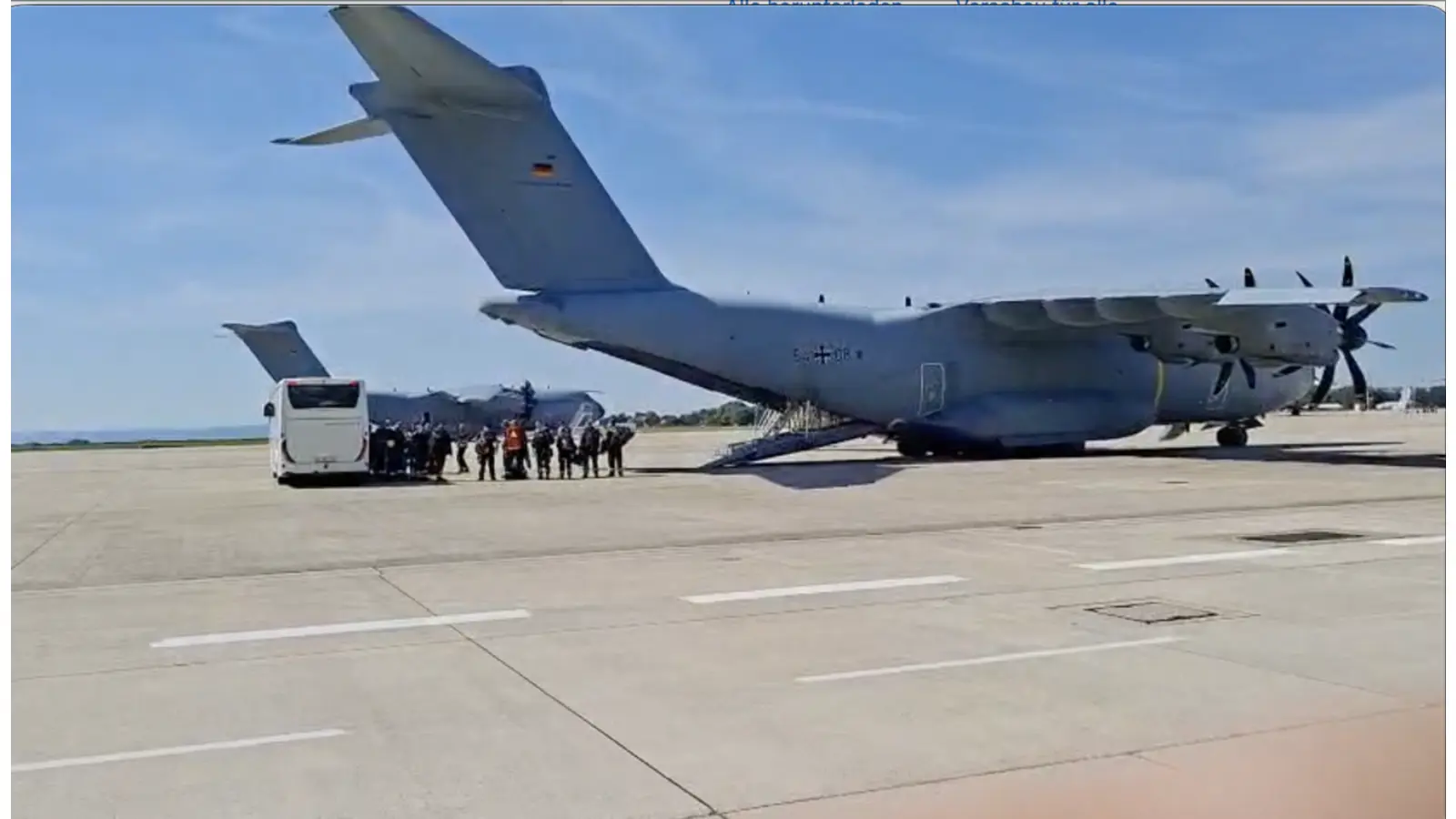 In der Woche starteten bereits A400M in Richtung Venezuela. (Foto: gi)