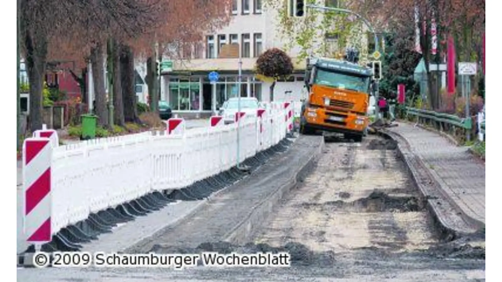 Bahnhofstraße für drei Wochen in südlicher Richtung gesperrt (Foto: red)