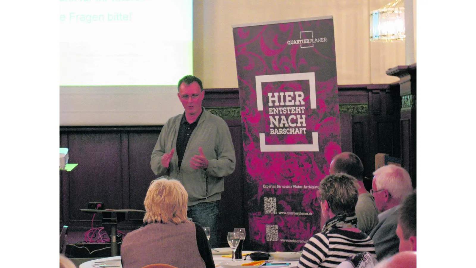 Dörfliche Nachbarschaft statt Anonymität und Vereinsamung mitten in den Städten (Foto: red)