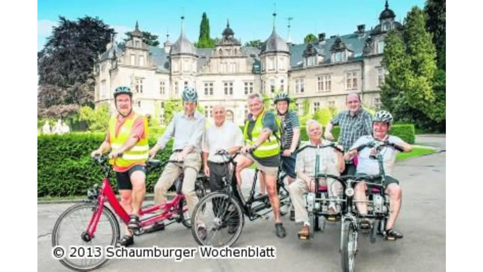 Mit dem Fahrrad Lebensfreude für Demenzerkrankte erschließen (Foto: hb)