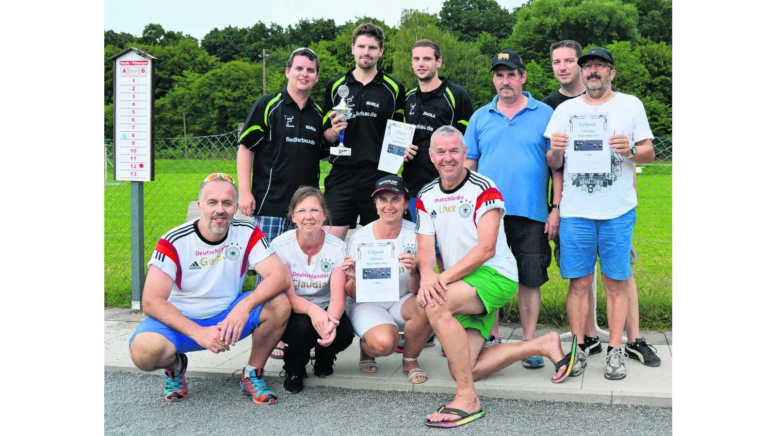 Erstes Bouleturnier des ETSV Haste (Foto: lo)