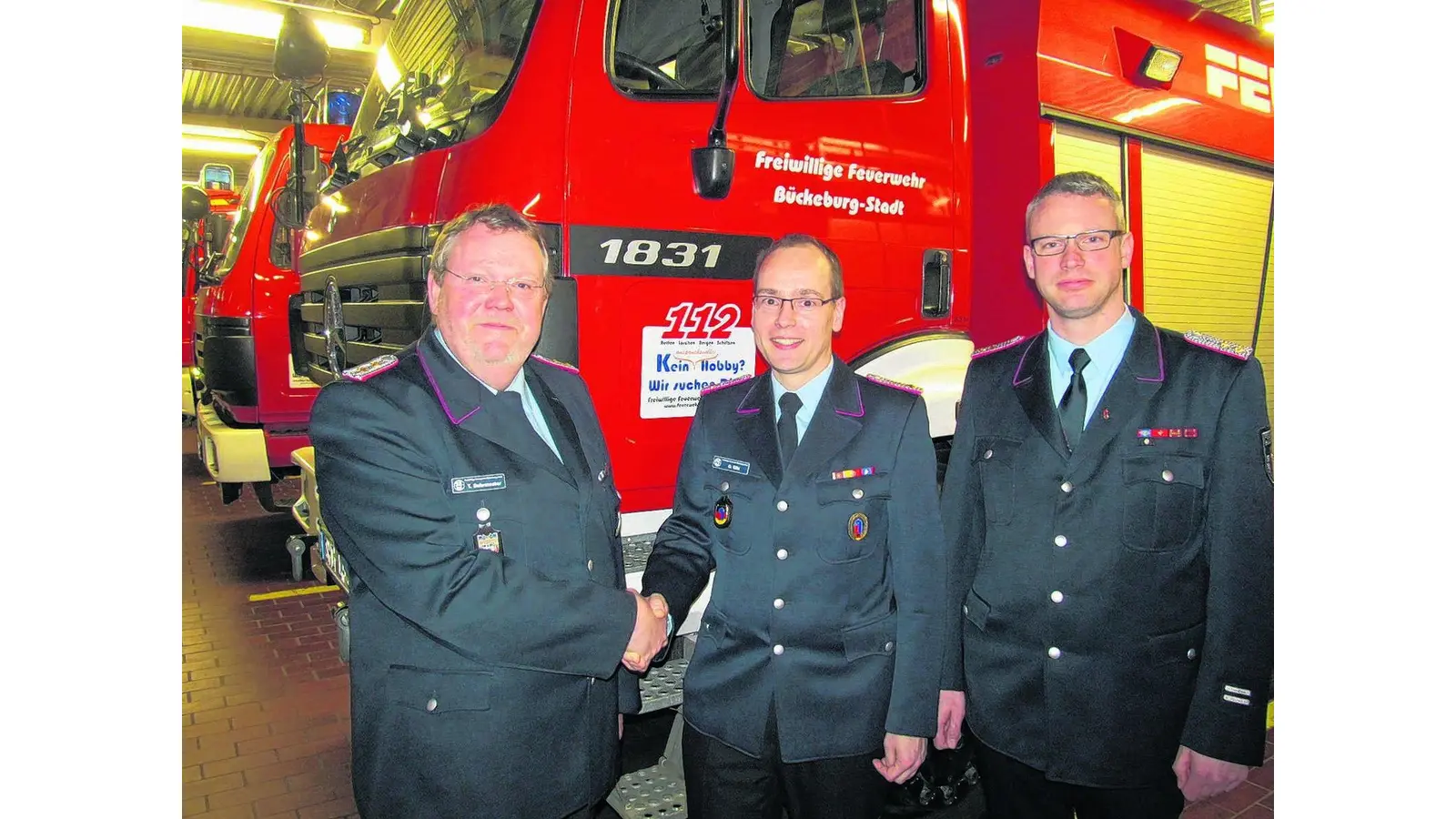 Ein neuer Chef in Warteposition (Foto: gr)
