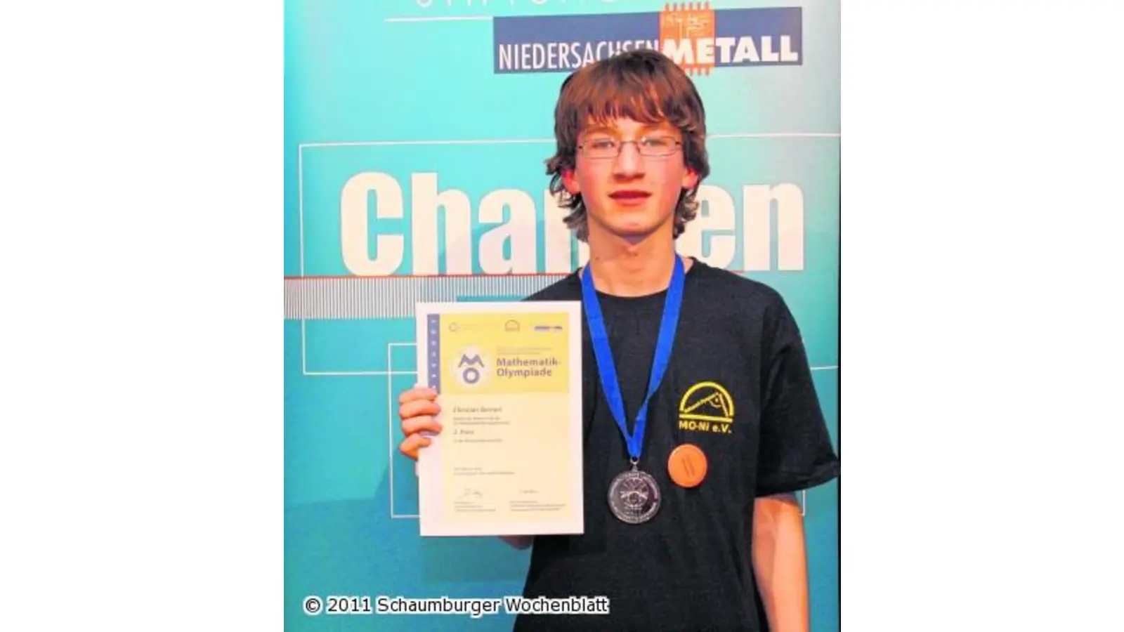 Silbermedaille für Christian Bernert (Foto: red)