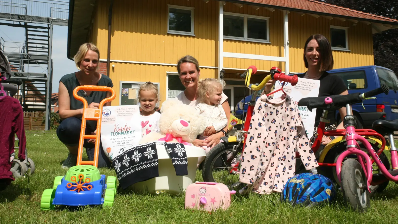 Bereits zum dritten Mal organisiert der Kita-Förderverein eine Flohmarkt. (Foto: privat)