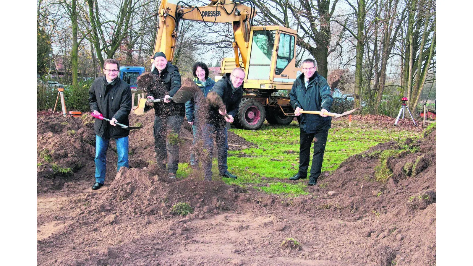 Baubeginn in Rekordzeit (Foto: gi)
