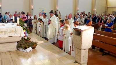 Festlicher Gottesdienst in der Jubiläumskirche. (Foto: gk)