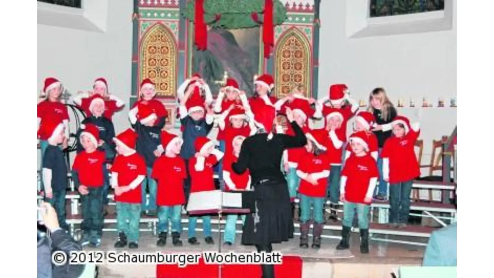 Kindermusical auf der Bühne (Foto: hb)