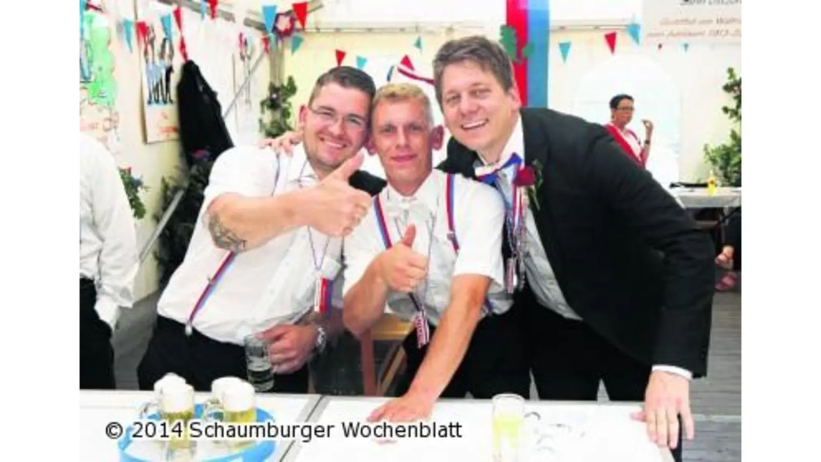 Mit Rott-Hund in der Marschkolonne (Foto: bb)